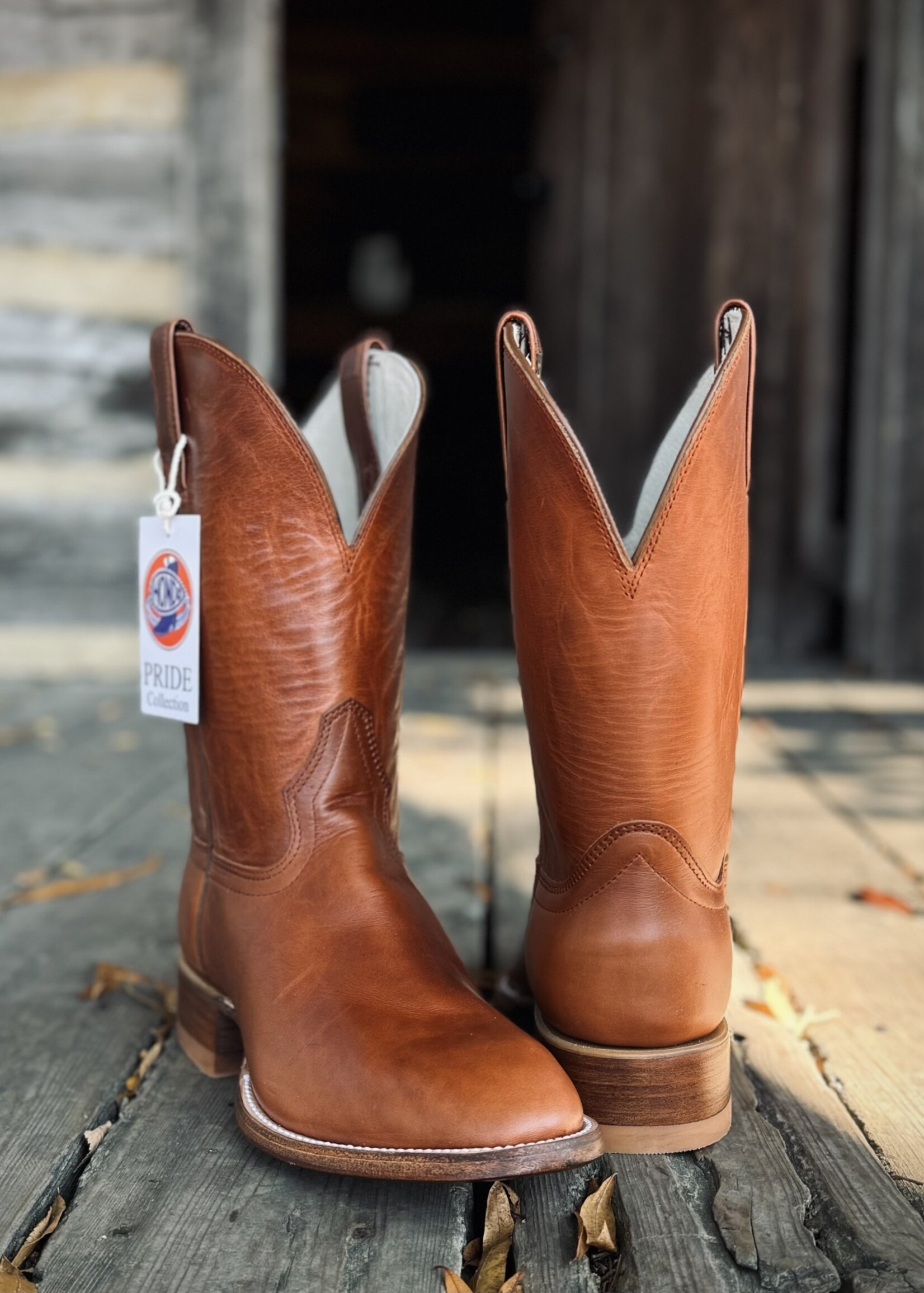 Hondo Hondo No. 2606 Coppertan Horsebutt Roper Boot