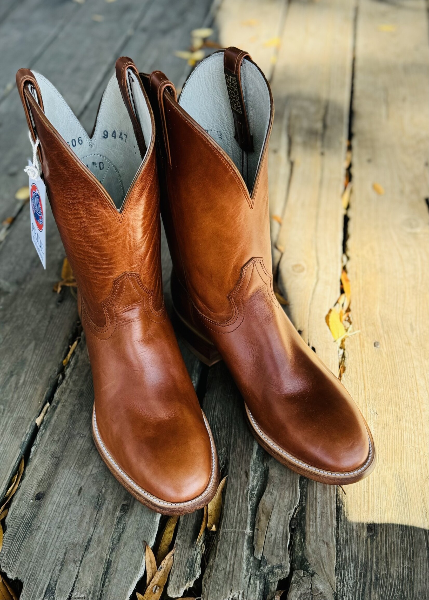 Hondo Hondo No. 2606 Coppertan Horsebutt Roper Boot