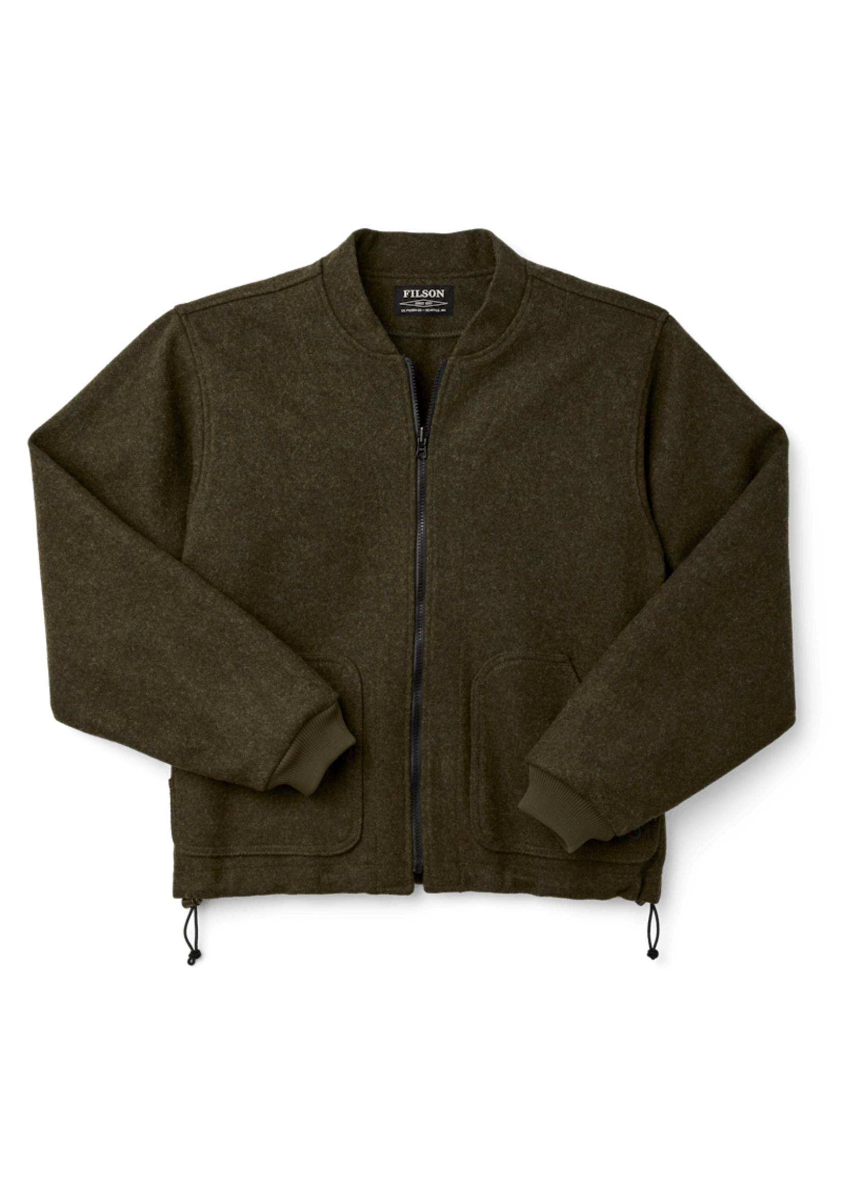 ジャケット・アウター FILSON ITALY MACKINAW WOOL BOMBER JACKET Filson No. 20266332 Mackinaw Wool Jacket Liner - Hewlett & Dunn