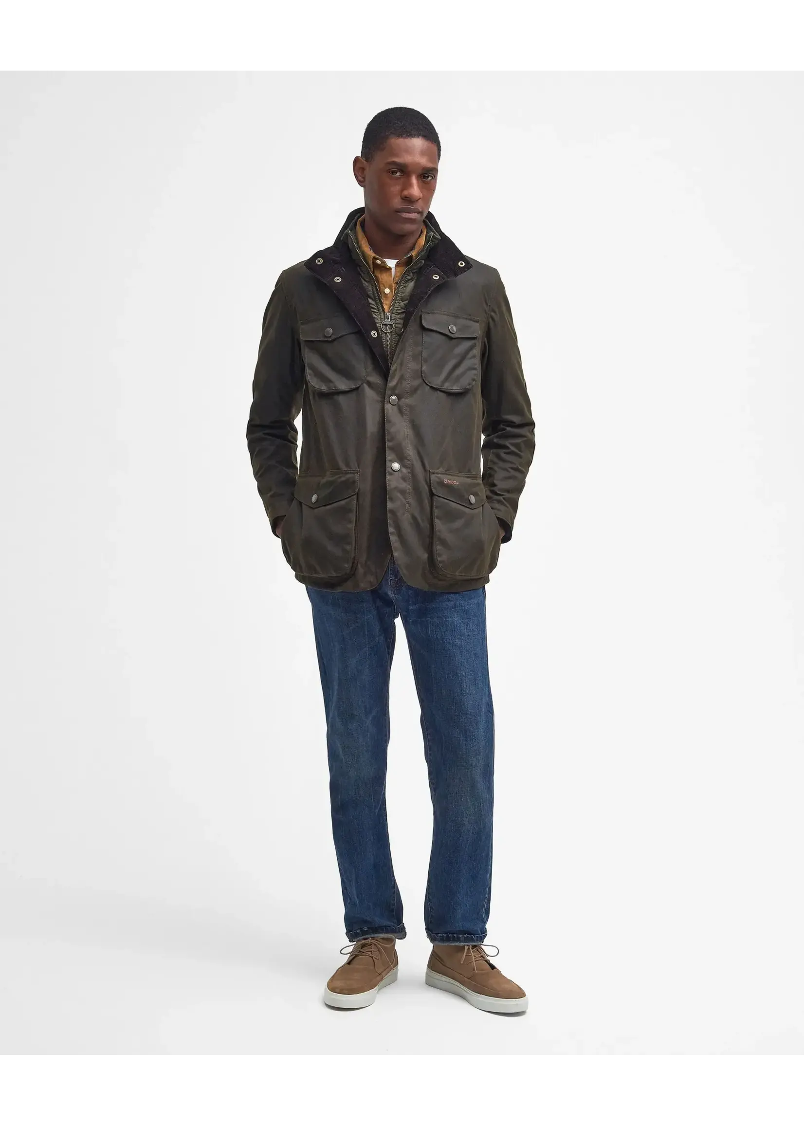 Barbour Ogston Wax Jacket - Hewlett & Dunn Barbour Ogston Wax Jacket - Hewlett & Dunn
