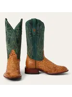 Stetson John B Stetson No. 12-020-1852-0504 Ozzy Tan Ostrich Western Boot