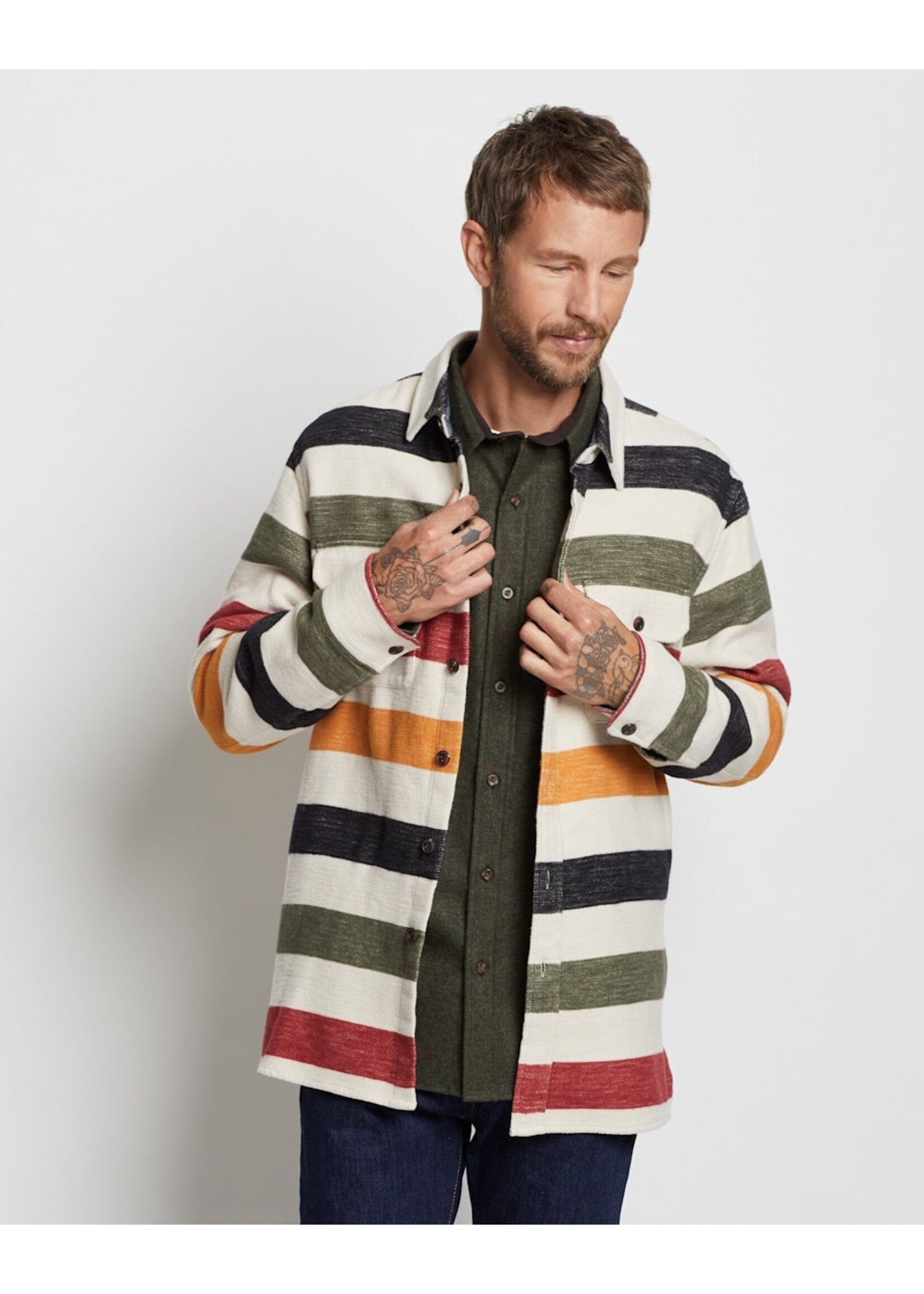 Pendleton Pendleton Men's Doublesoft Glacier Driftwood Shirt