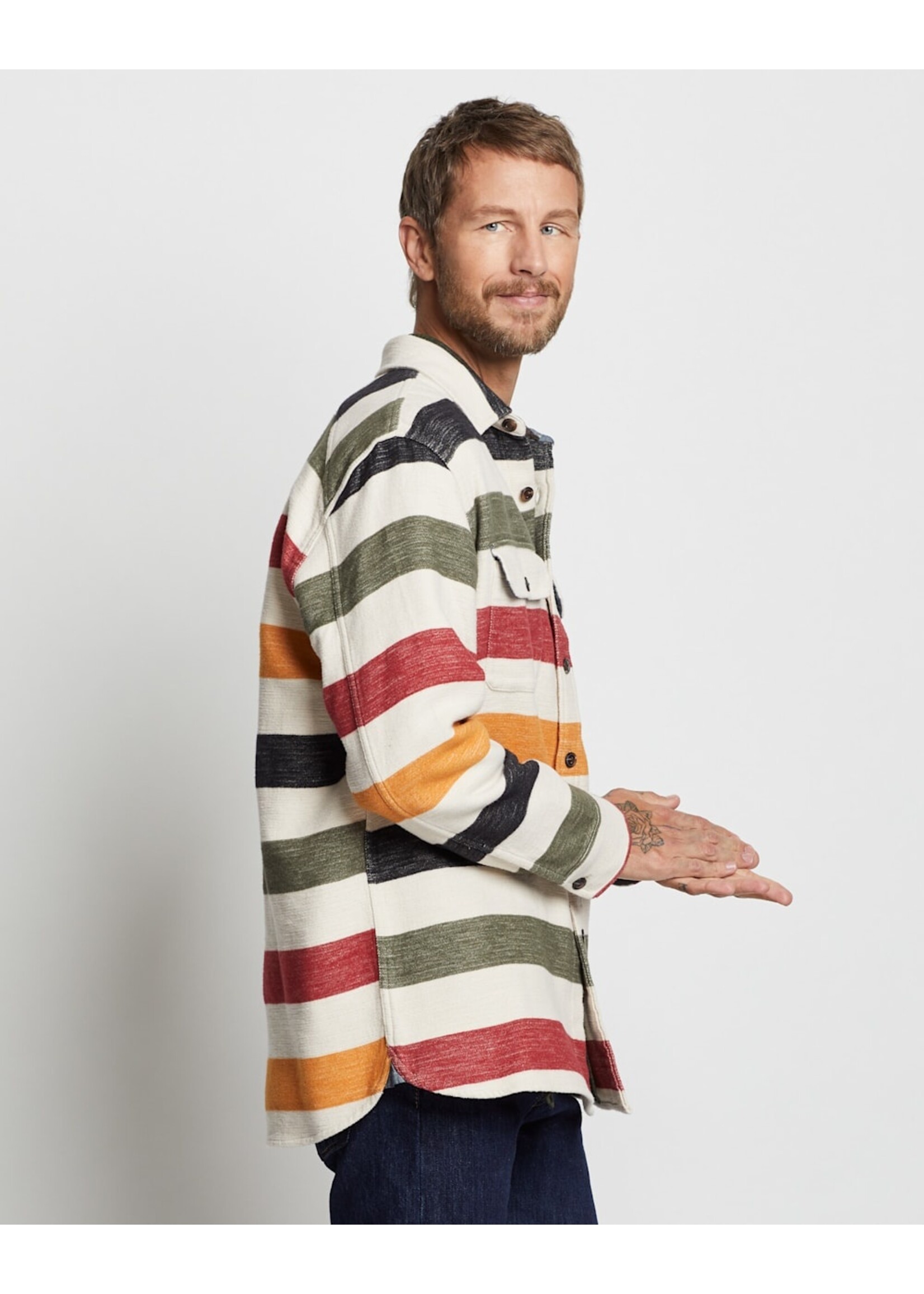 Pendleton Pendleton Men's Doublesoft Glacier Driftwood Shirt