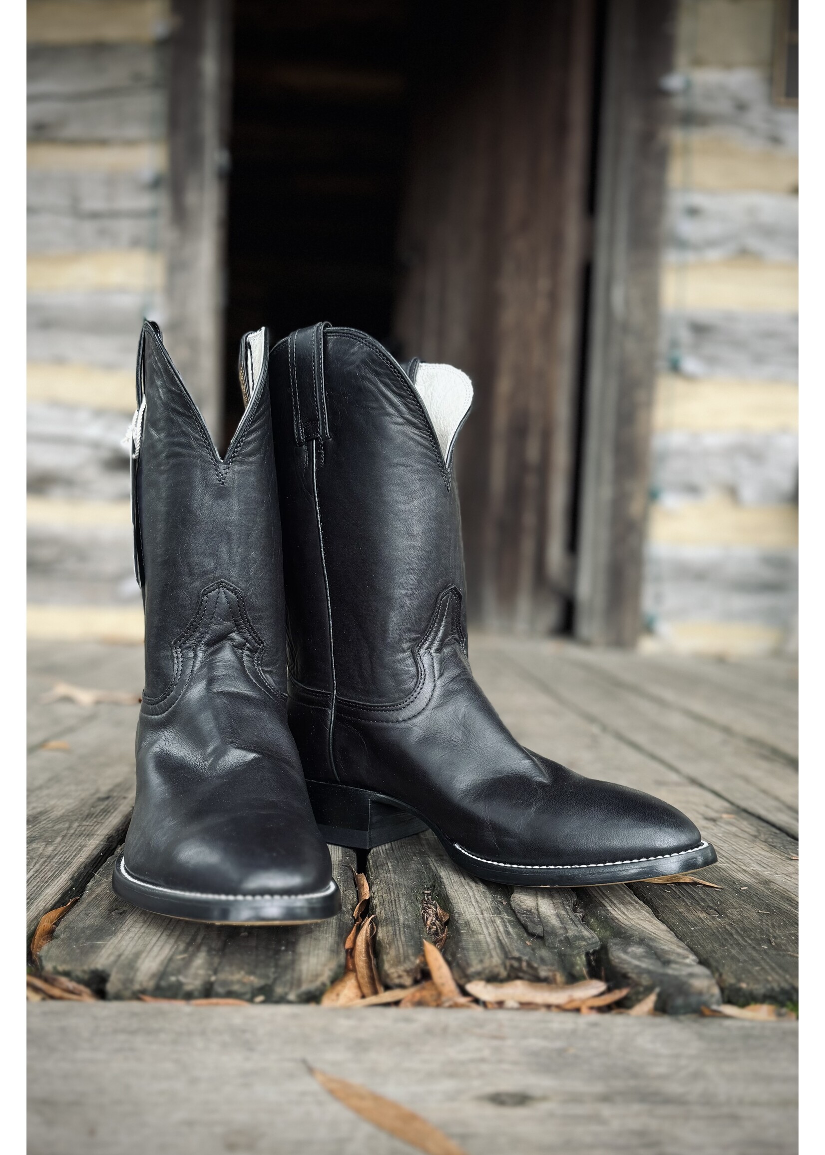 Hondo Hondo No. 2604 Black Ranch Horse Roper Boot