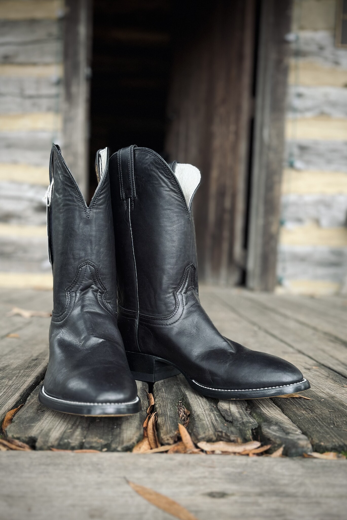 cowboy　黒 Twisted X Men's 11 Inch Tech X Black Square Toe Western Boots MXTL014