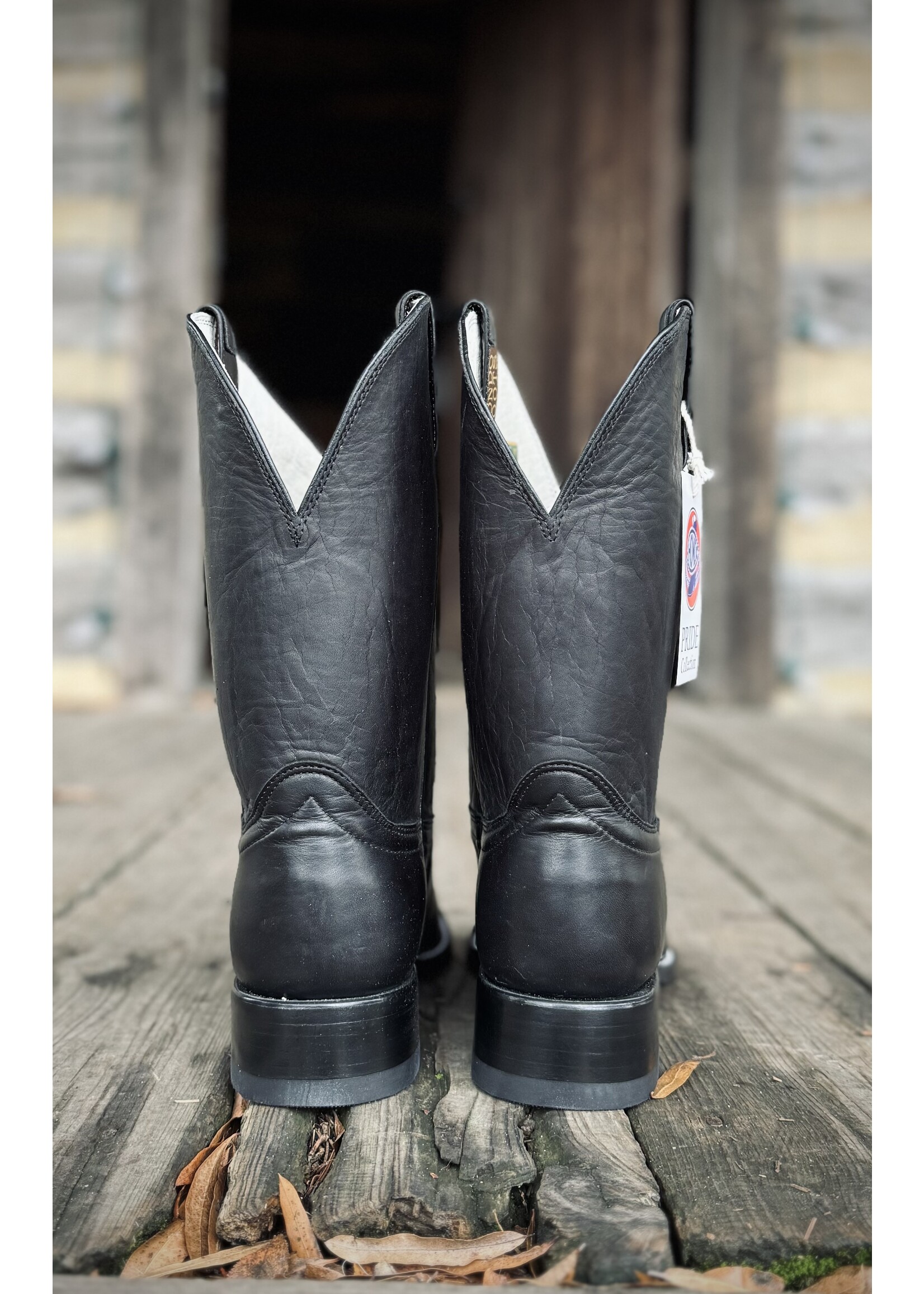 Hondo Hondo No. 2604 Black Ranch Horse Roper Boot