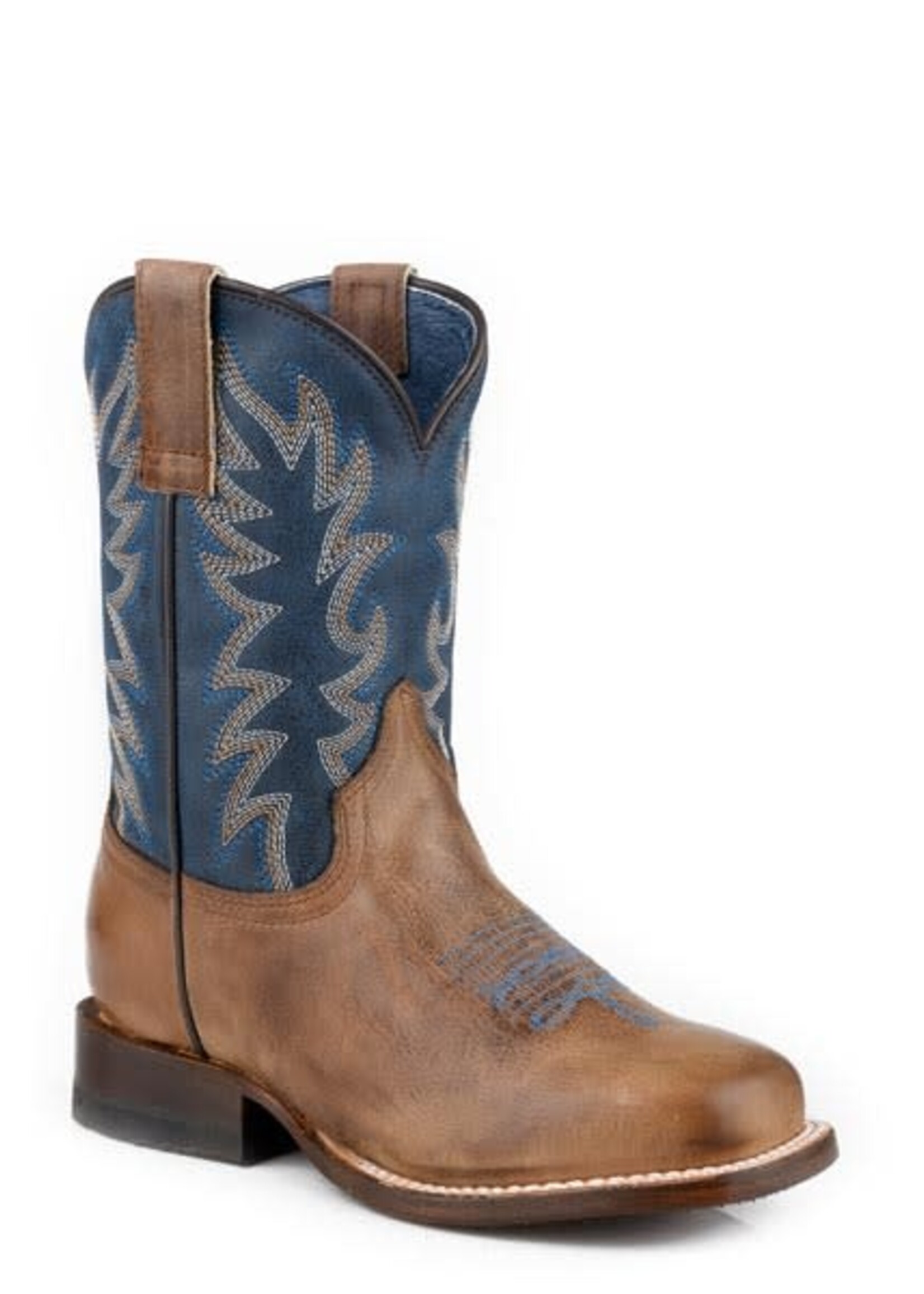 Roper No. 09-018-9991-0201 Kids Brown Bart Western Boots Roper No. 09-018-9991-0201 Kids Brown Bart Western Boots
