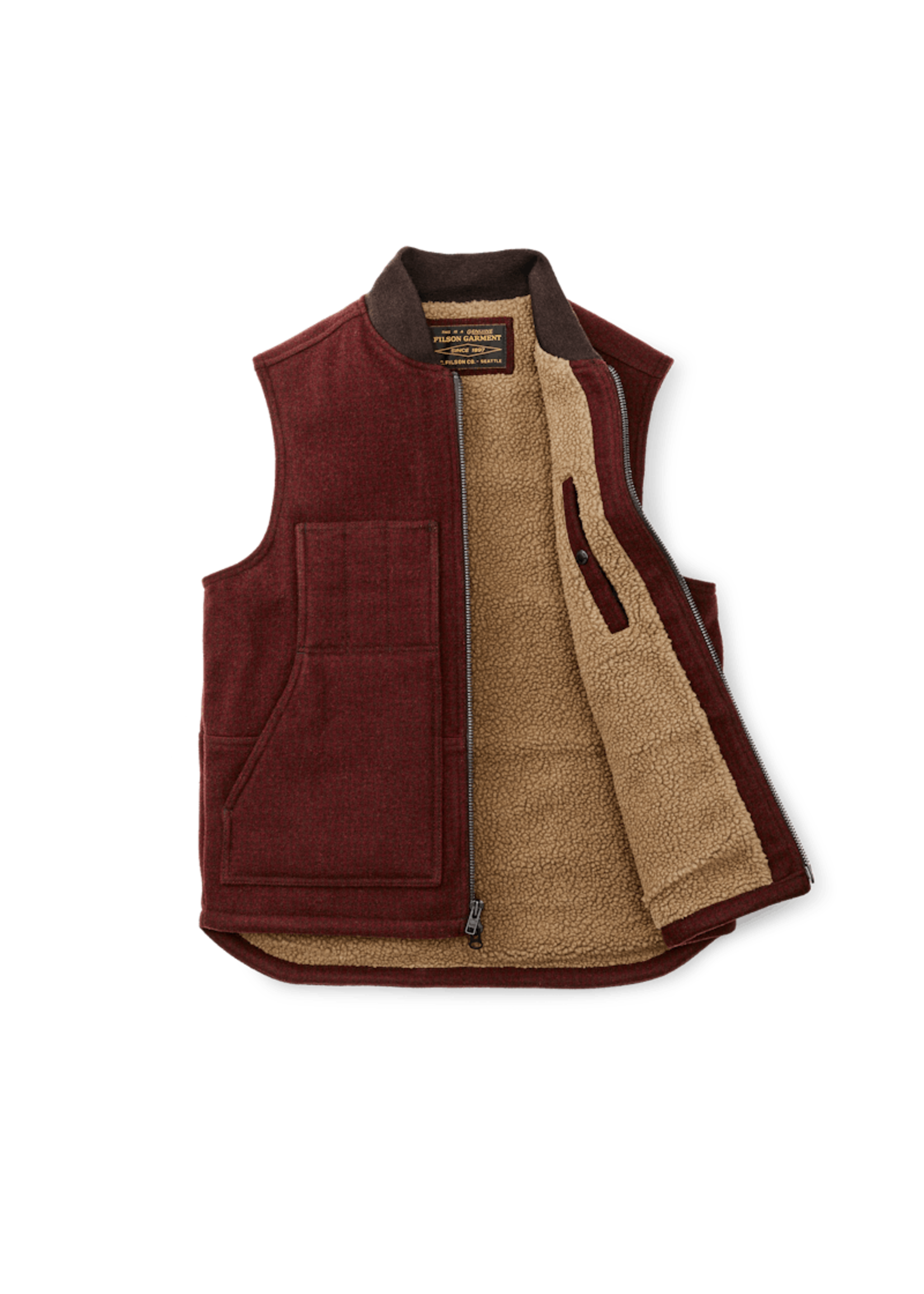 Filson Filson No. 20199228 Lined Mackinaw Wool Work Vest