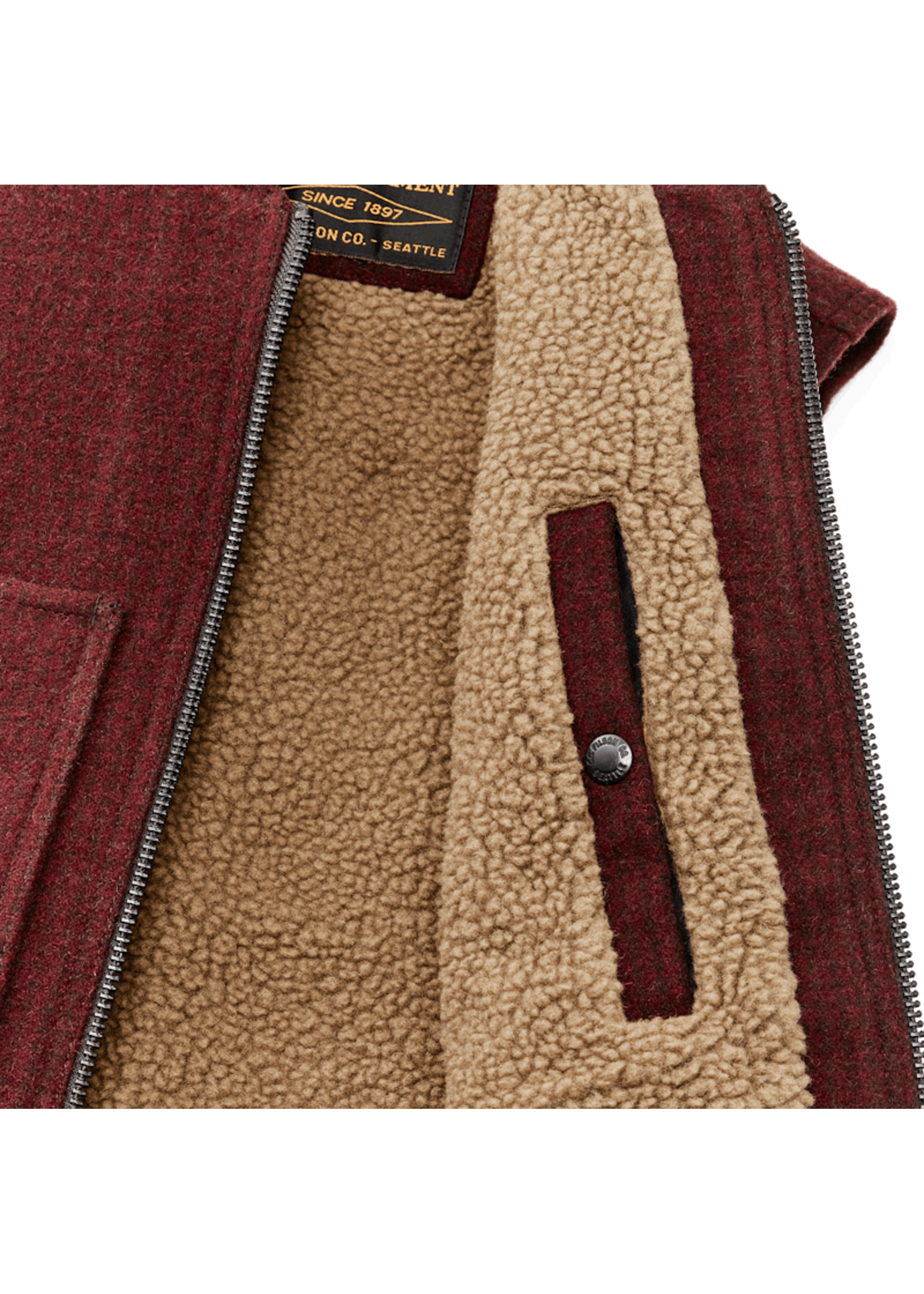 Filson Filson No. 20199228 Lined Mackinaw Wool Work Vest