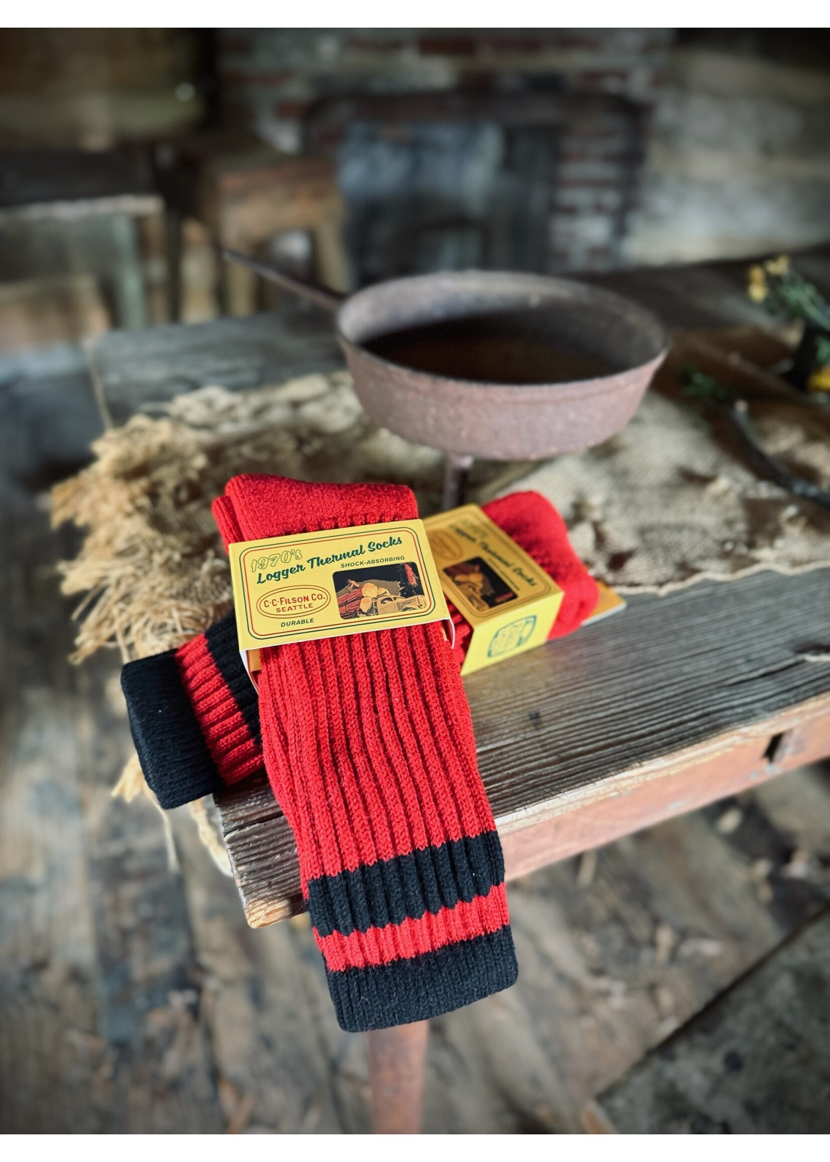 Filson Filson 1970s Logger Thermal Socks