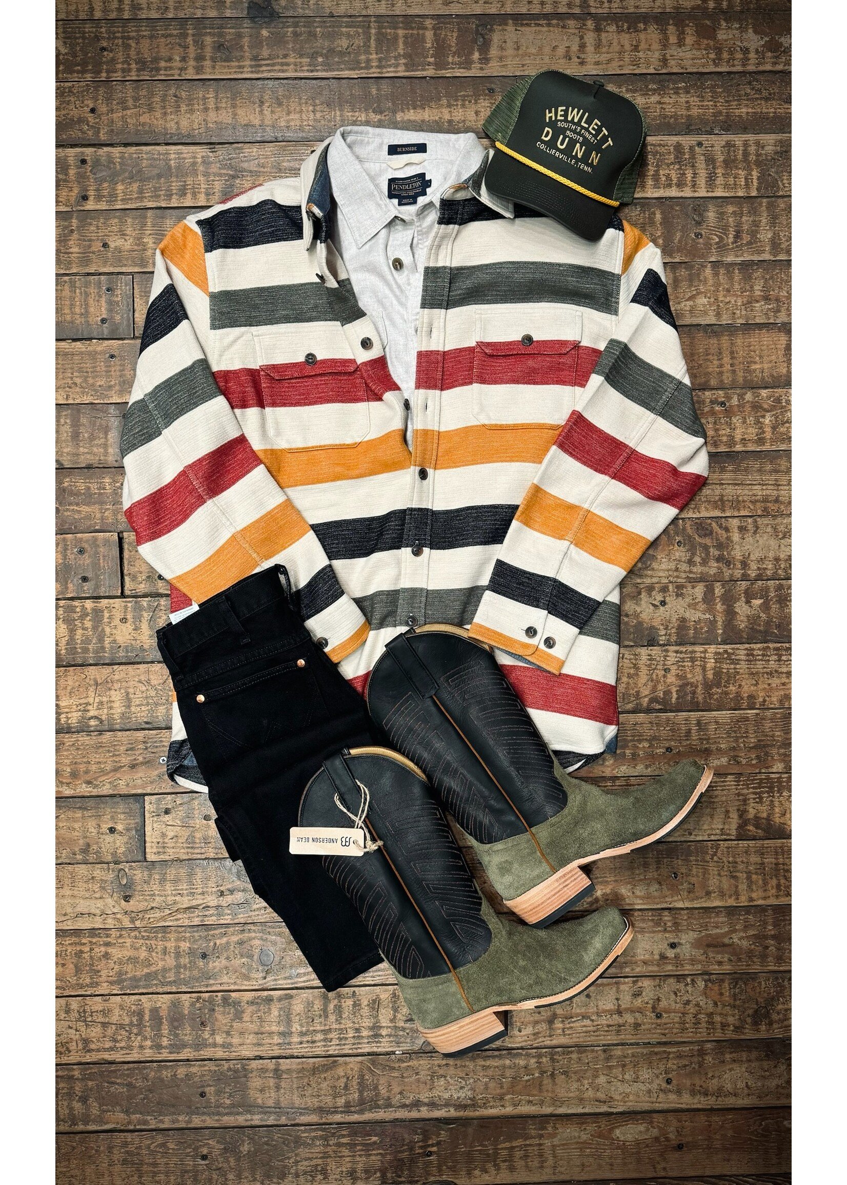 Pendleton Pendleton Men's Doublesoft Glacier Driftwood Shirt