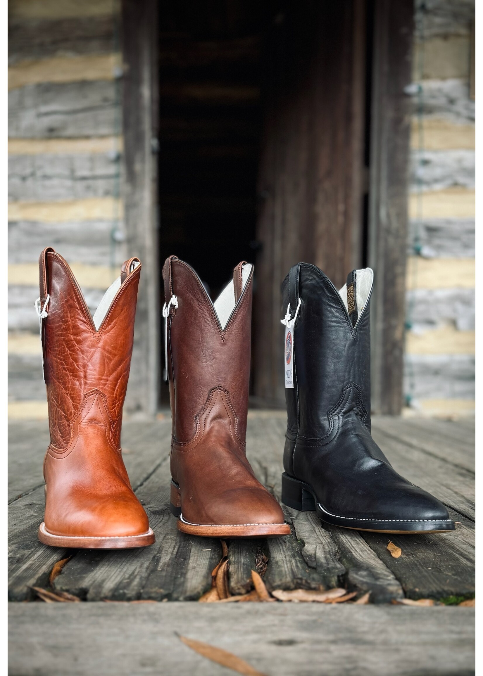 Hondo Hondo No. 2604 Black Ranch Horse Roper Boot