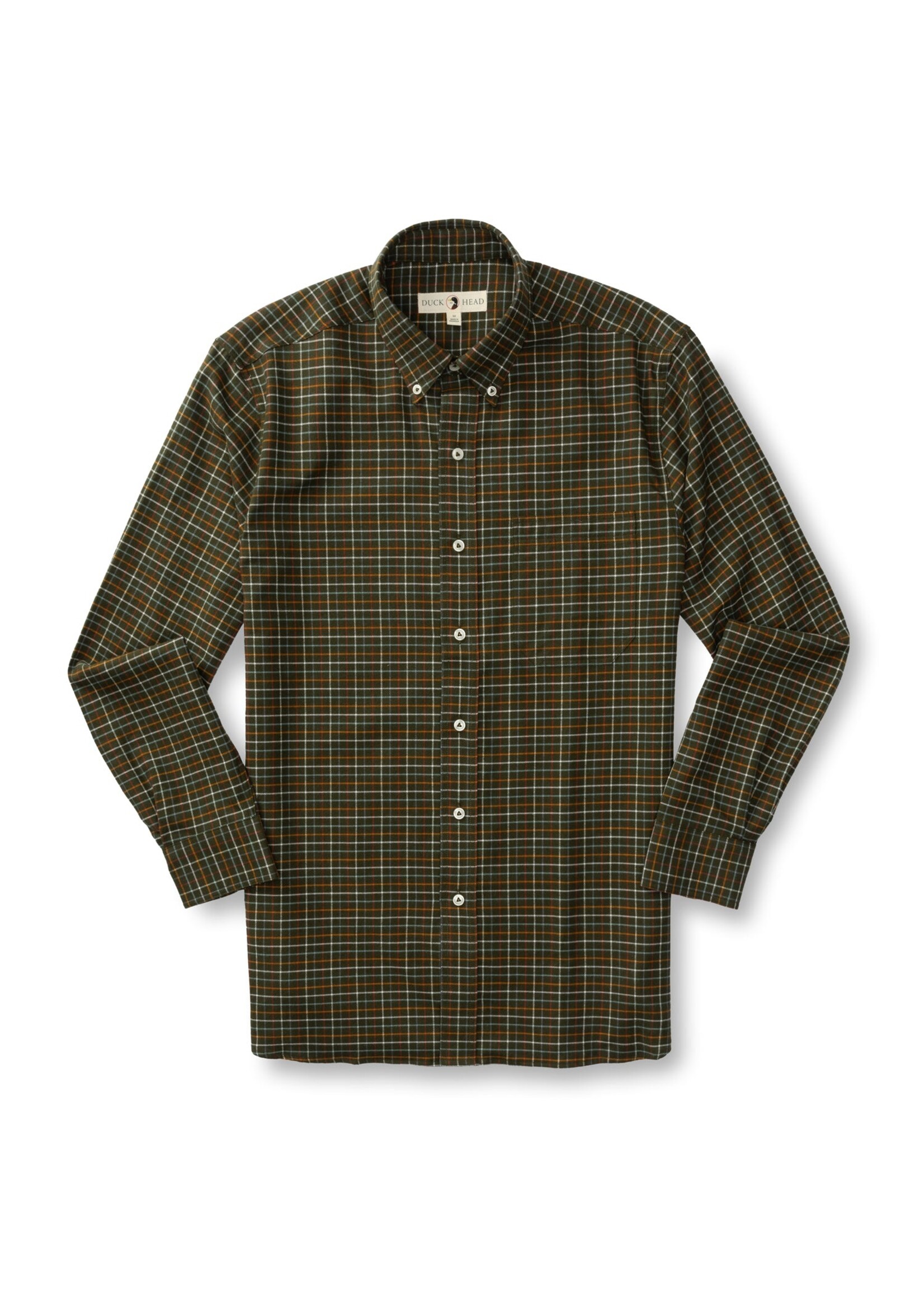 Duck Head Duck Head No. D11333 Cotton Flannel Sport Shirt