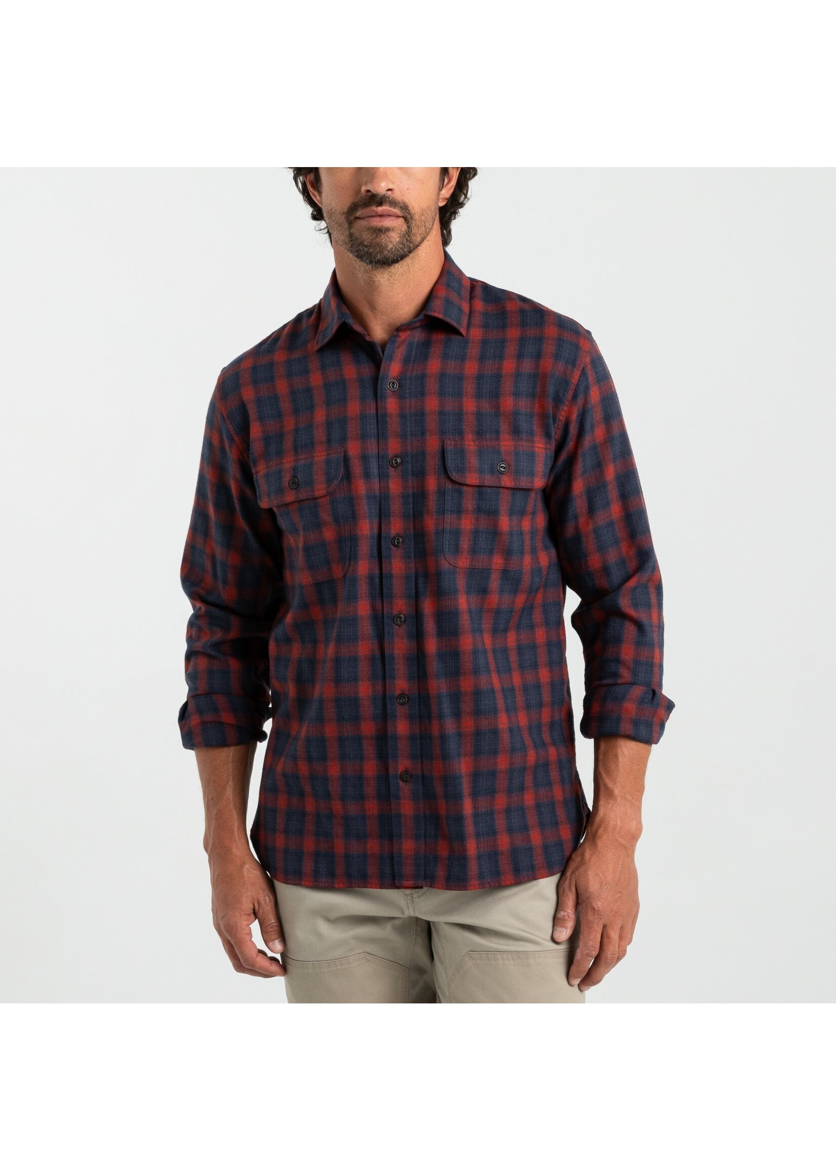 Duck Head Duck Head No. D11337 Rigsby Plaid Performance Flannel Shirt
