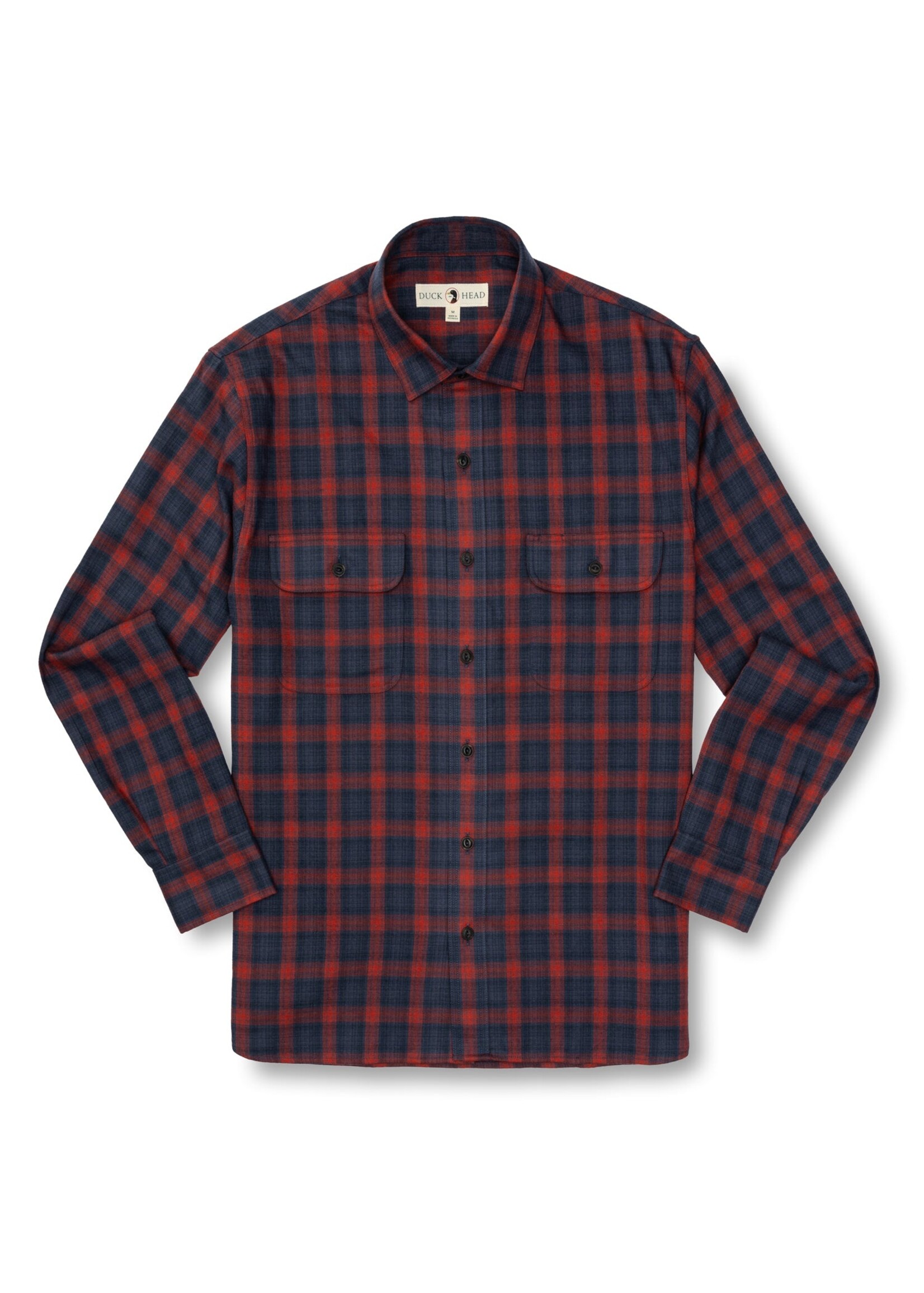 Duck Head Duck Head No. D11337 Rigsby Plaid Performance Flannel Shirt