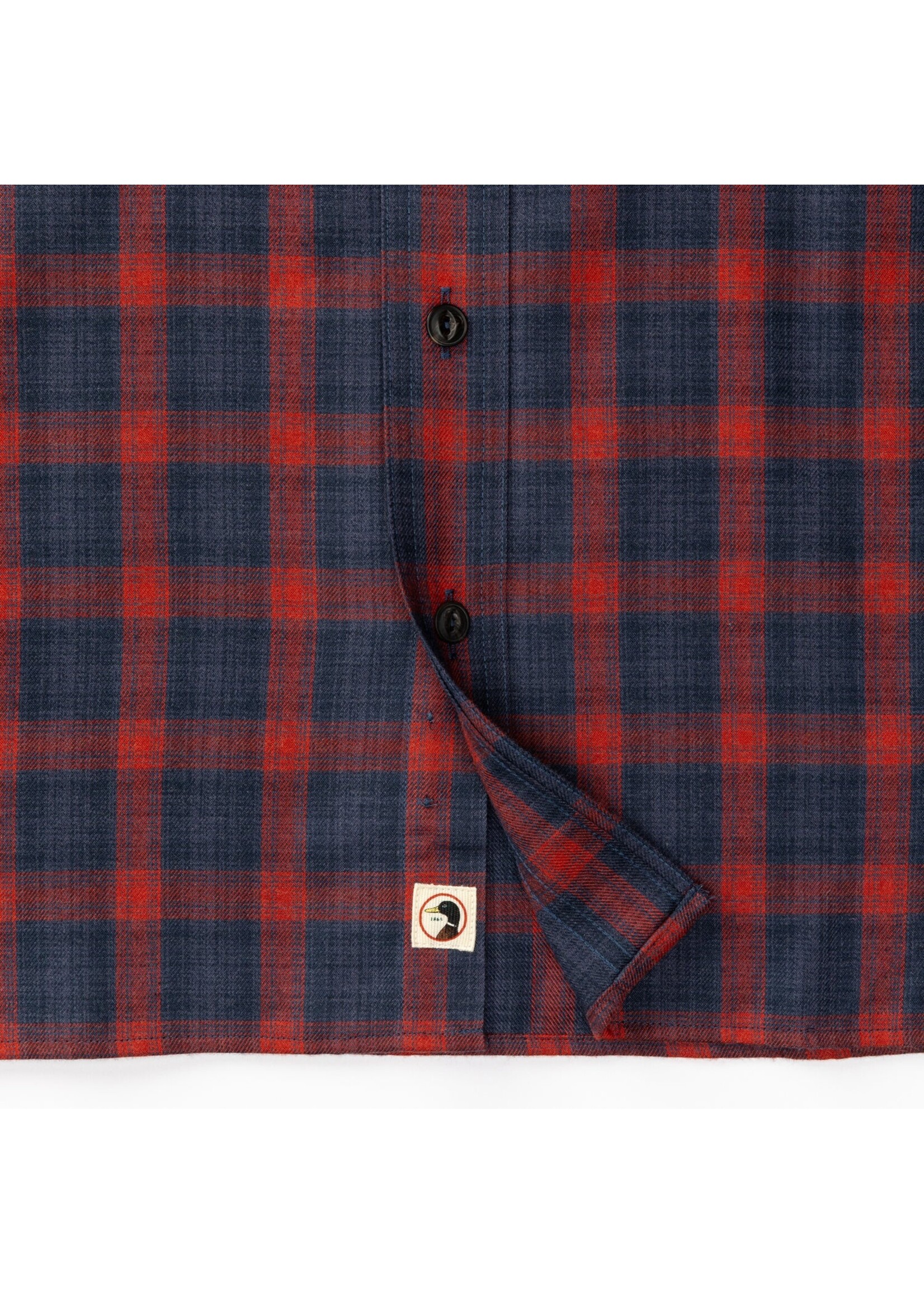 Duck Head Duck Head No. D11337 Rigsby Plaid Performance Flannel Shirt