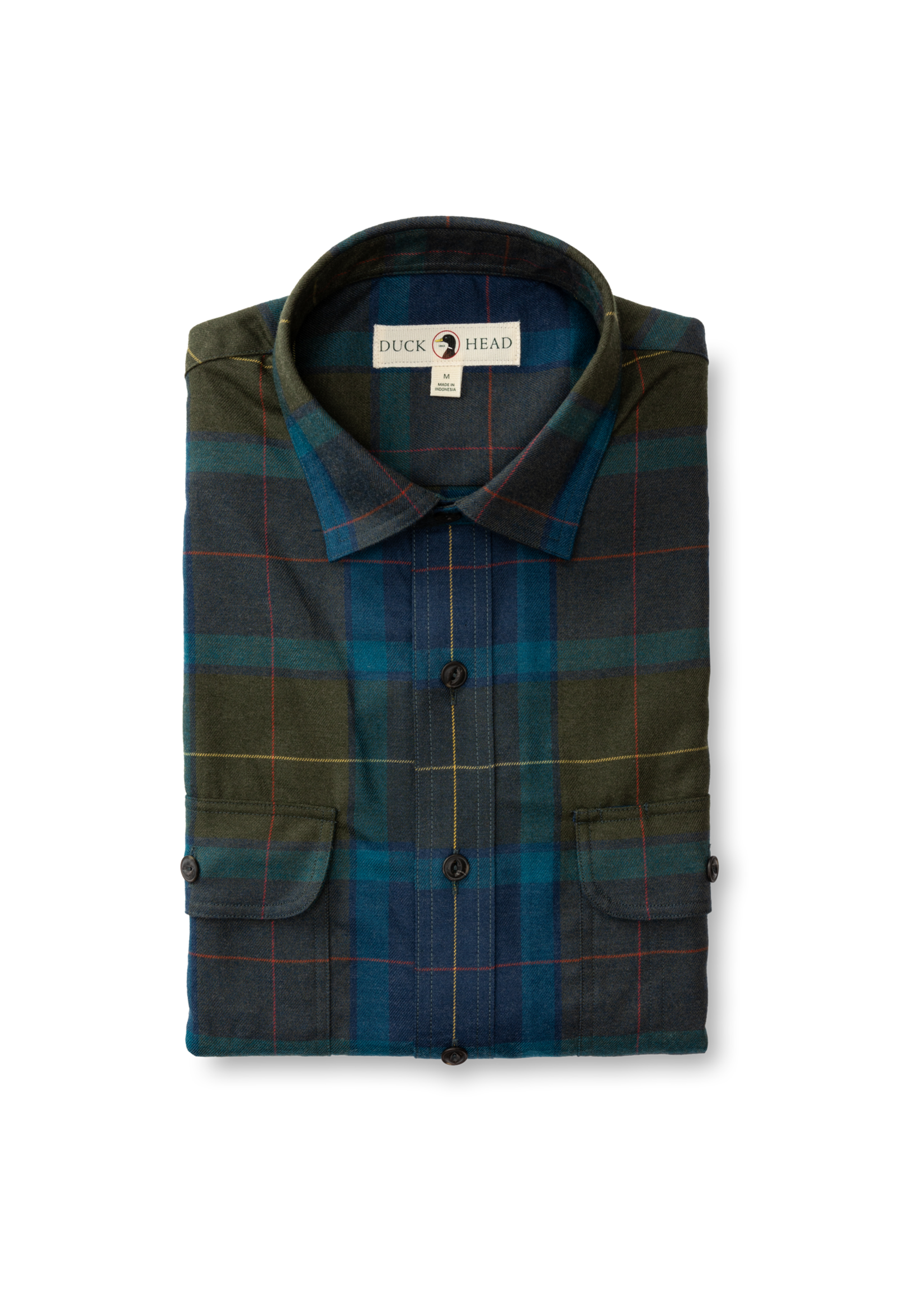Duck Head Duck Head No. D11335 Holman Plaid Performance Flannel Shirt