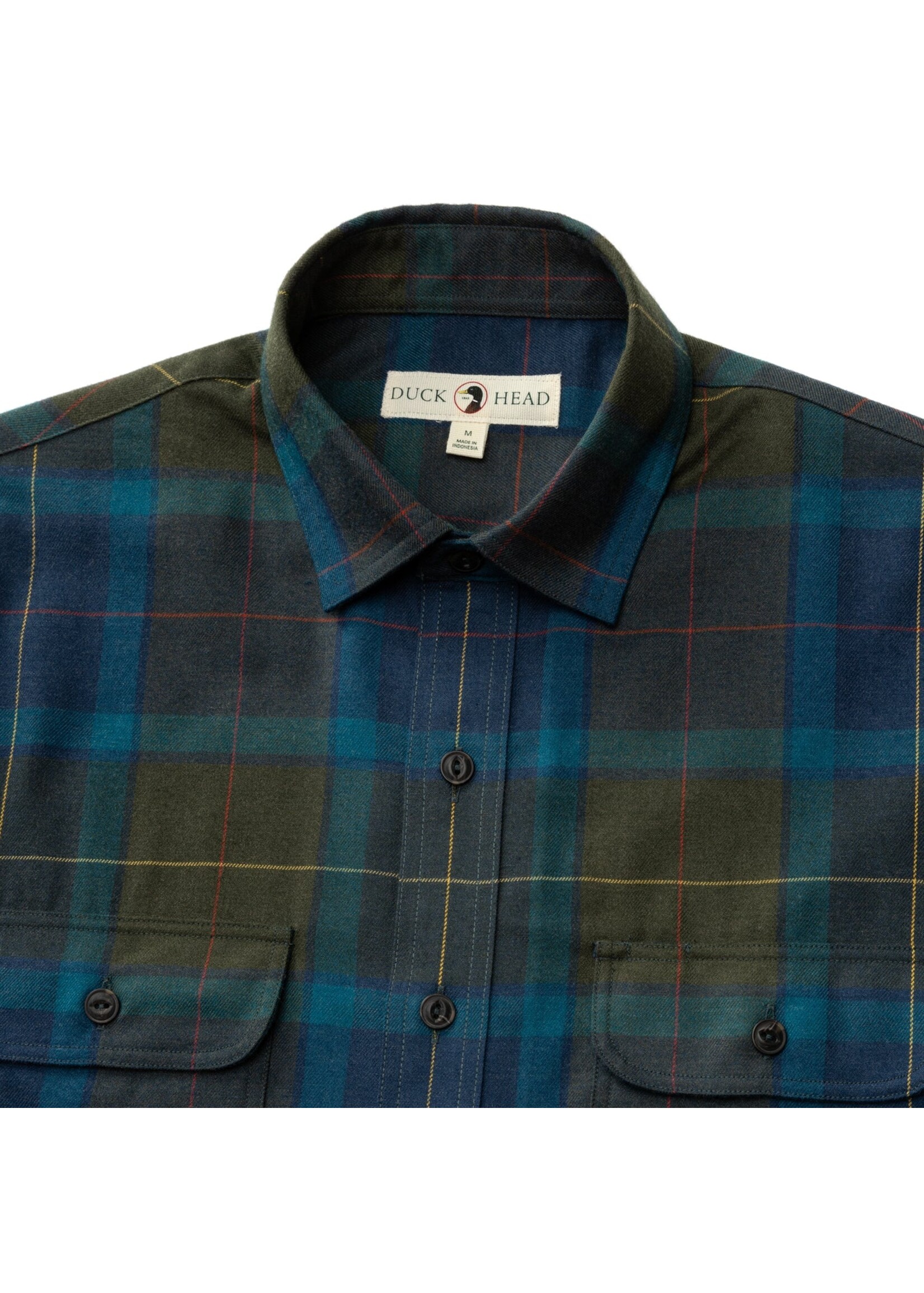 Duck Head Duck Head No. D11335 Holman Plaid Performance Flannel Shirt