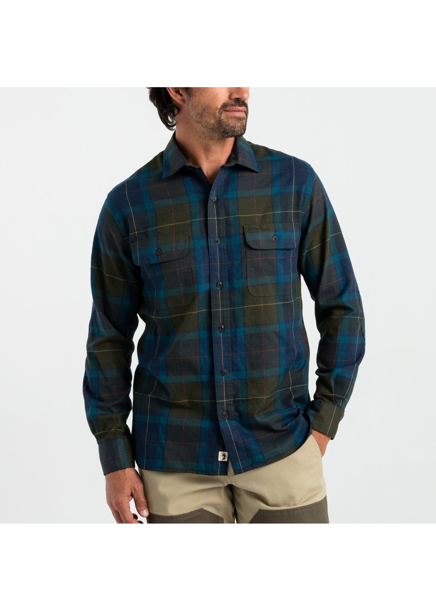Duck Head Duck Head No. D11335 Holman Plaid Performance Flannel Shirt