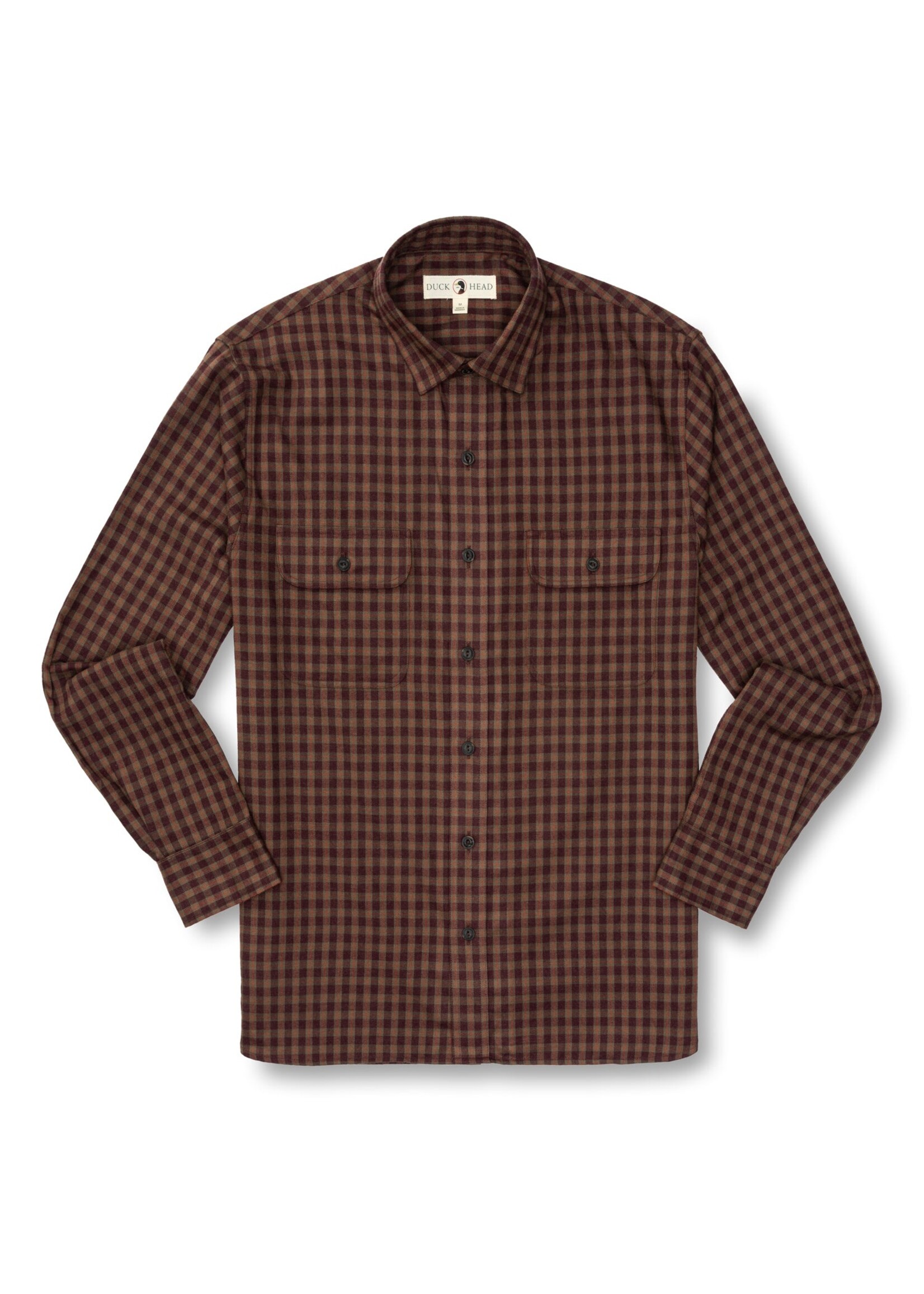 Duck Head Duck Head No. D11336 Foley Plaid Performance Flannel Sport Shirt