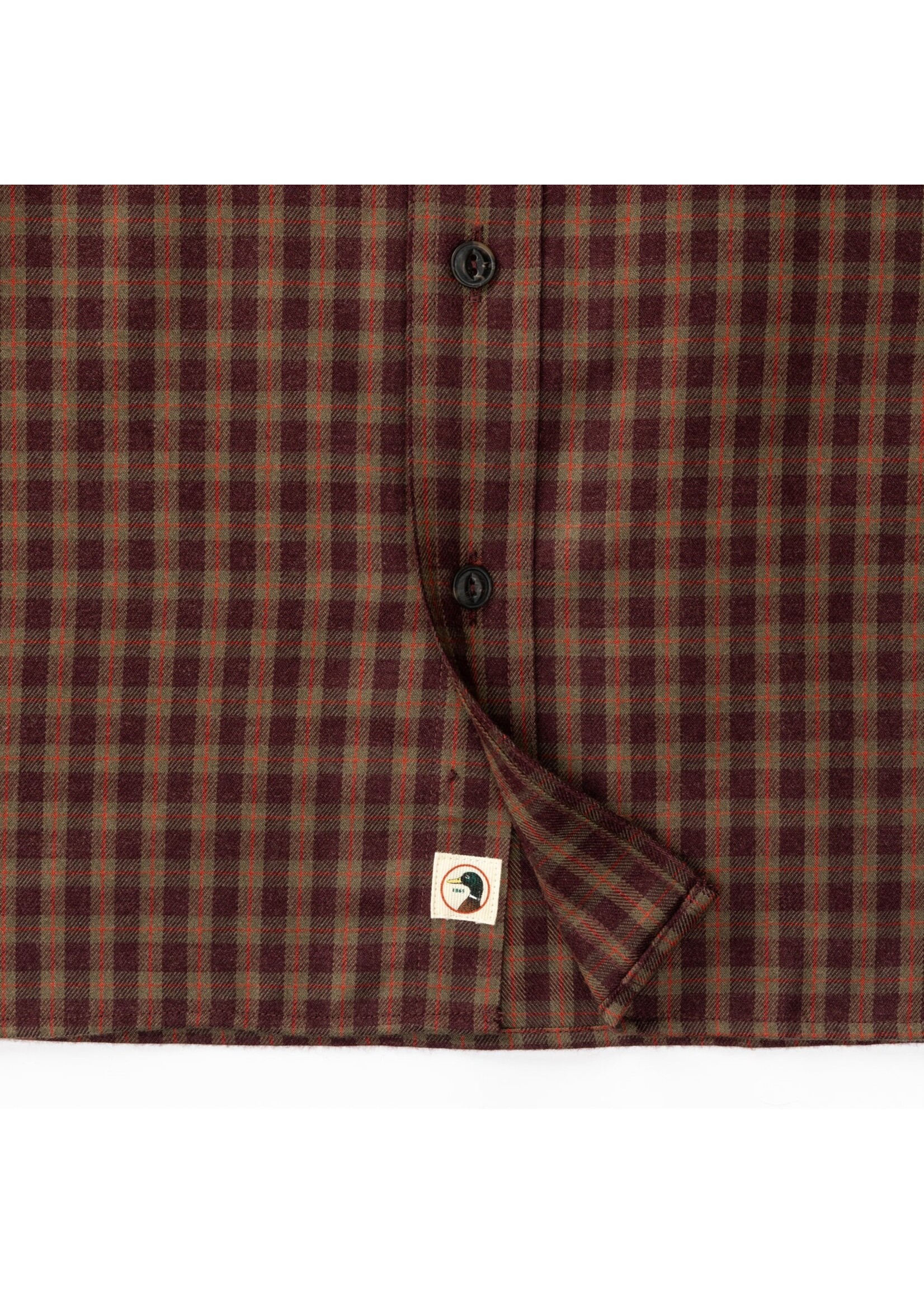 Duck Head Duck Head No. D11336 Foley Plaid Performance Flannel Sport Shirt