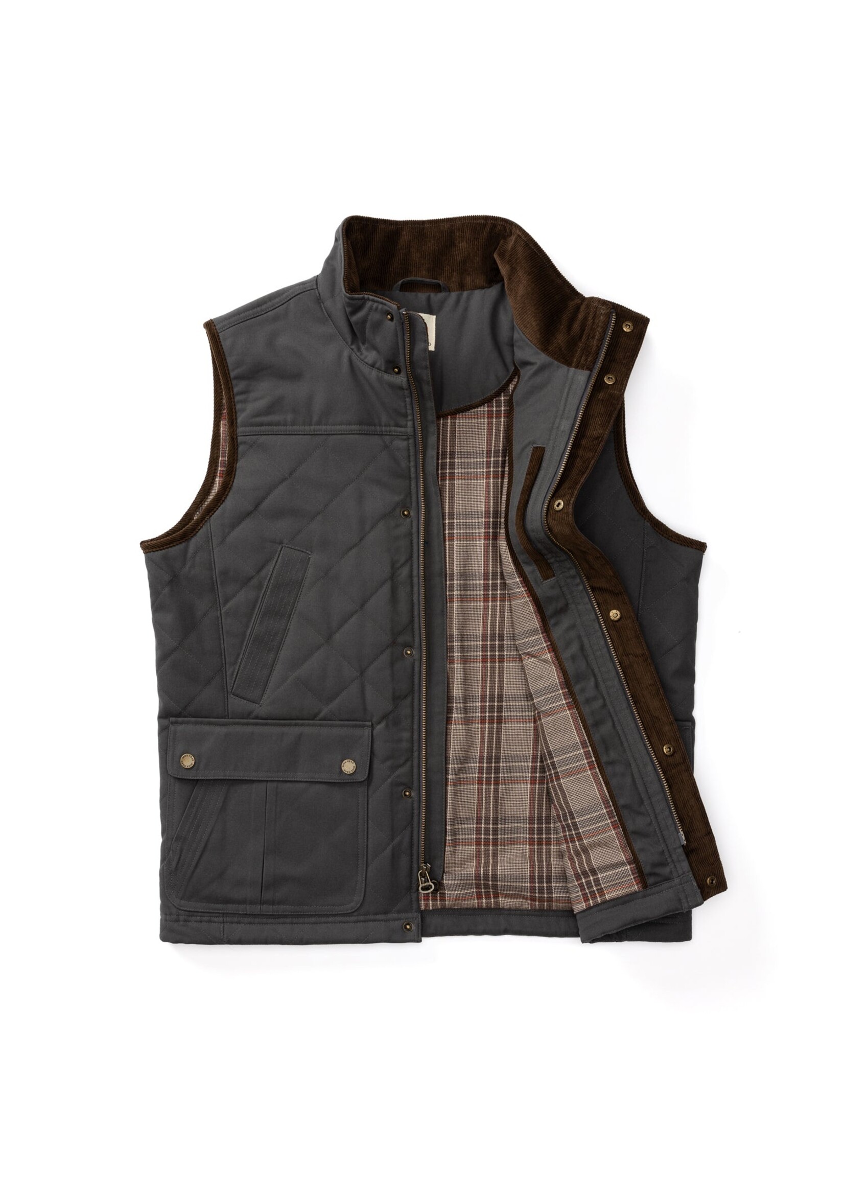 Duck Head Duck Head No. D51022 Waxed Duck Canvas Quilted Vest