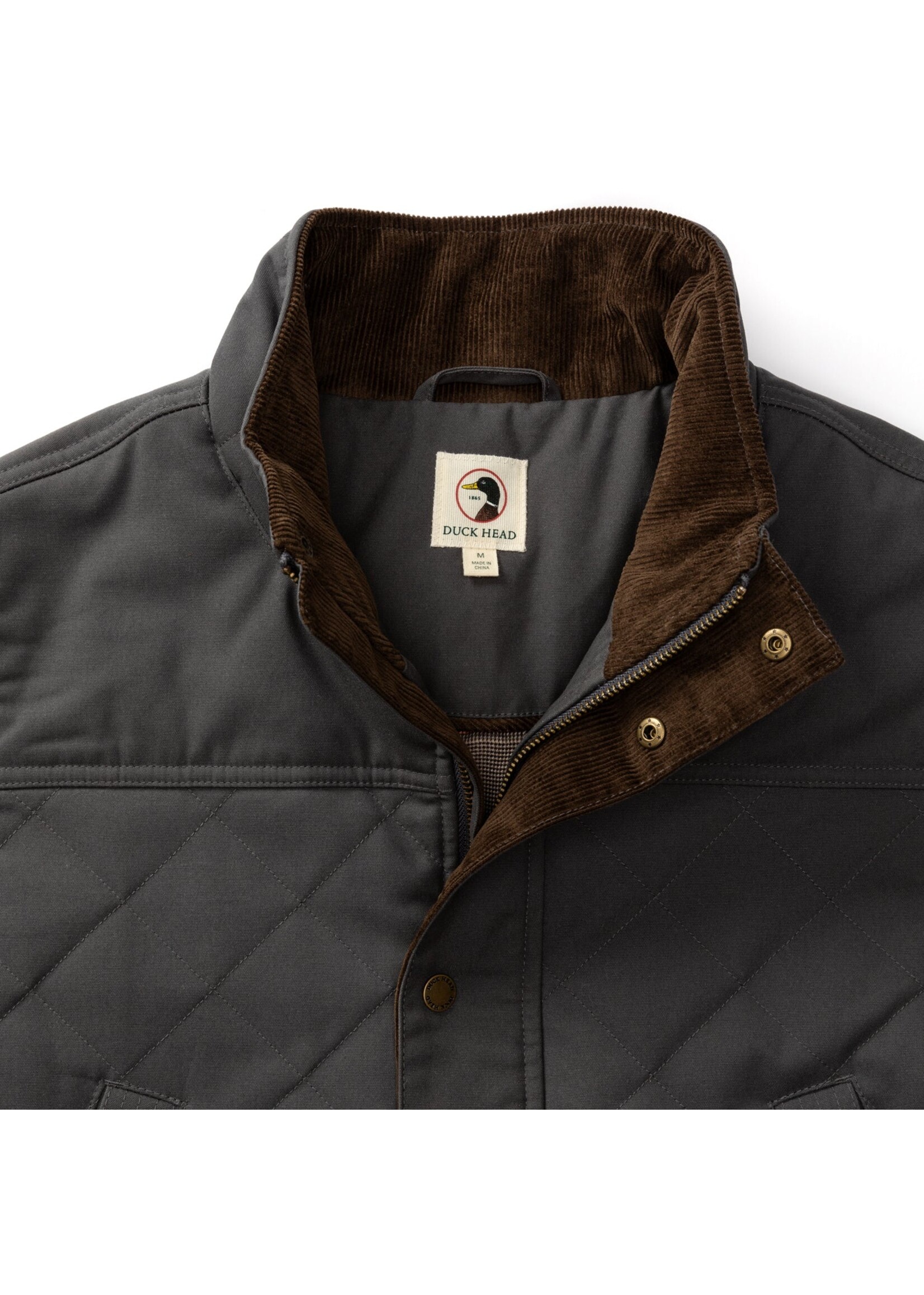 Duck Head Duck Head No. D51022 Waxed Duck Canvas Quilted Vest