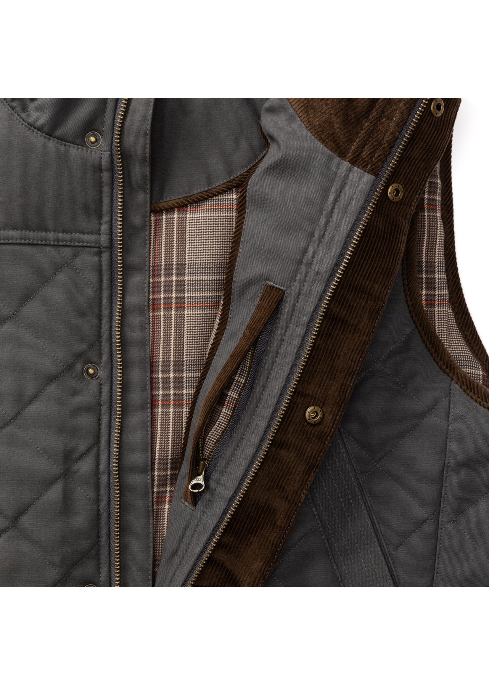 Duck Head Duck Head No. D51022 Waxed Duck Canvas Quilted Vest