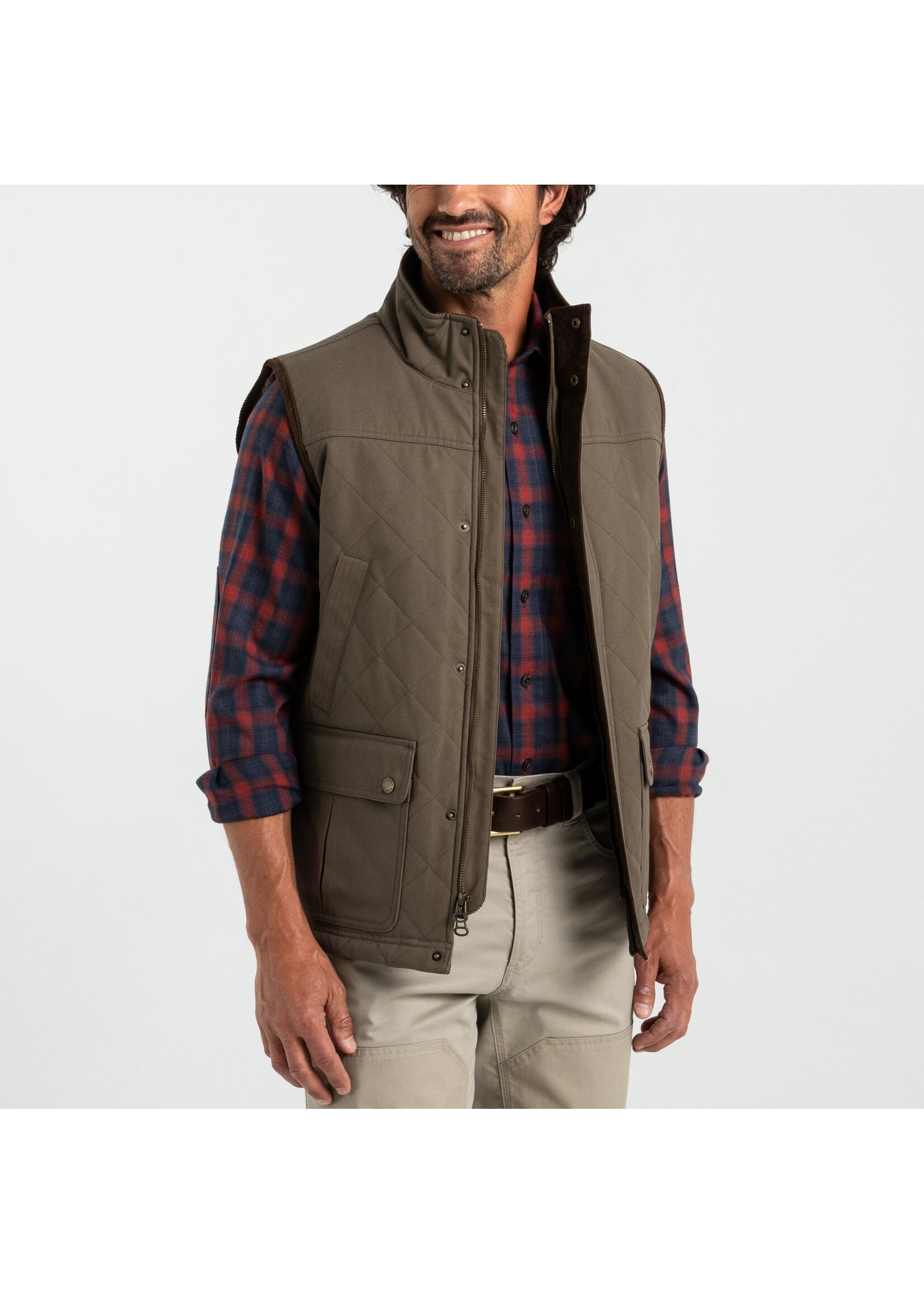 Duck Head Duck Head No. D51022 Waxed Duck Canvas Quilted Vest