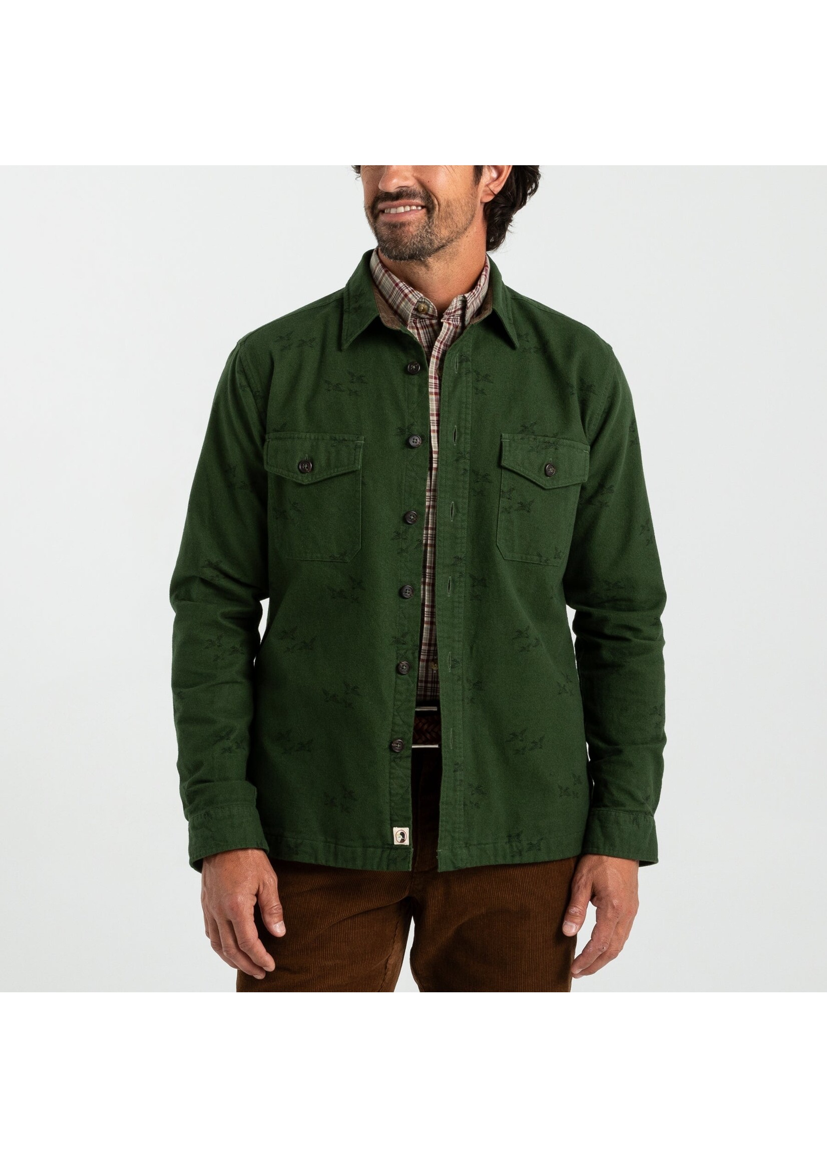 Duck Head Duck Head No. D11308 Slater Moleskin Overshirt