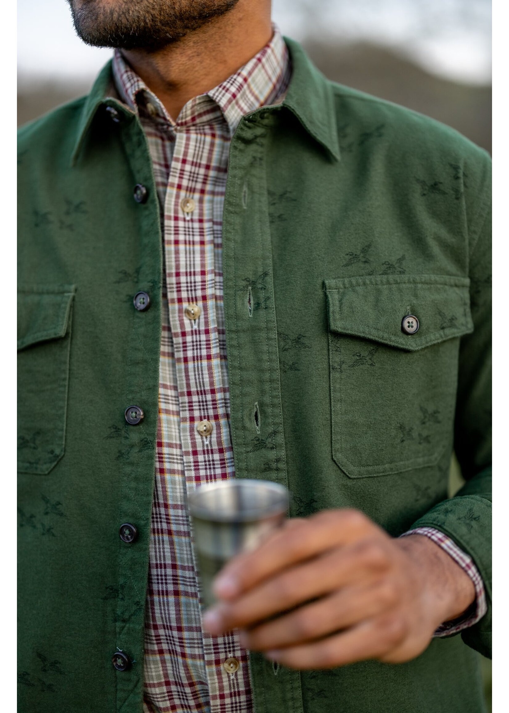 Duck Head Duck Head No. D11308 Slater Moleskin Overshirt