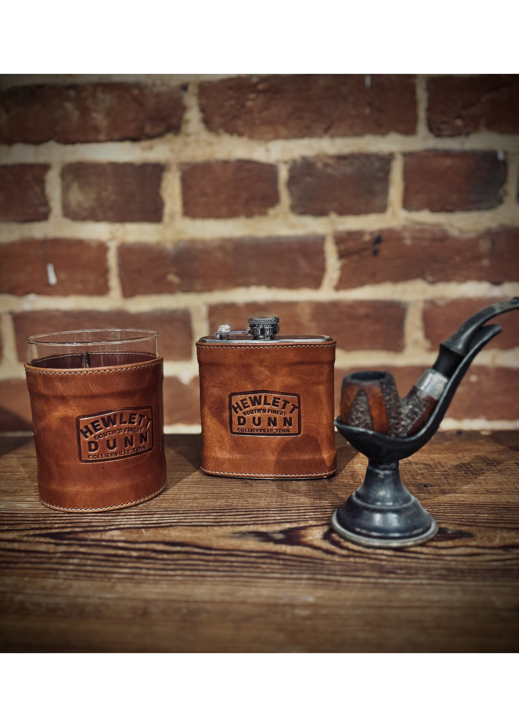 Duck Head Hewlett & Dunn X BourbonWare HiBall Glass Set Made in America Handcrafted in Kentucky