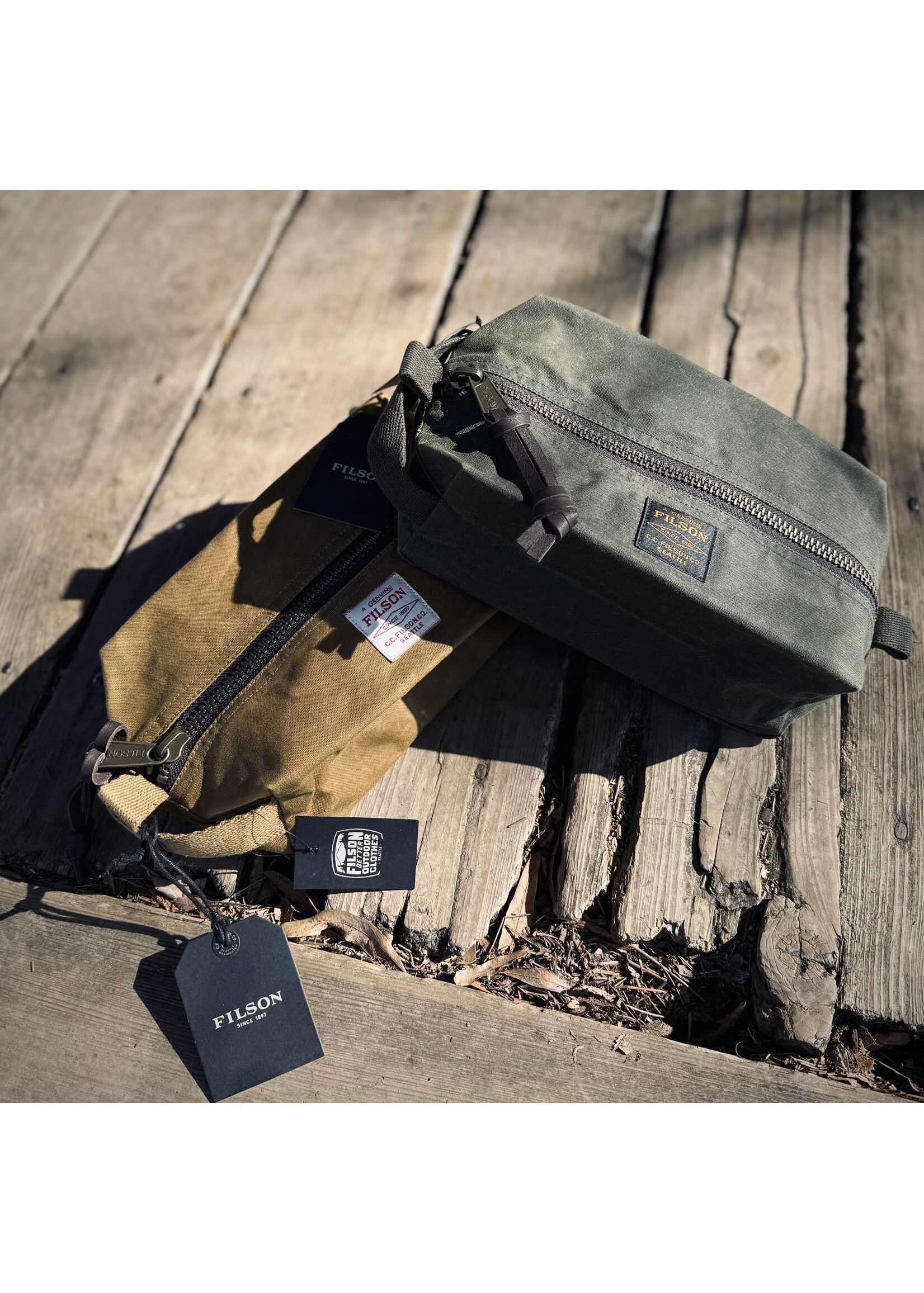 Filson Filson No. 20297432 Tin Cloth Travel Kit