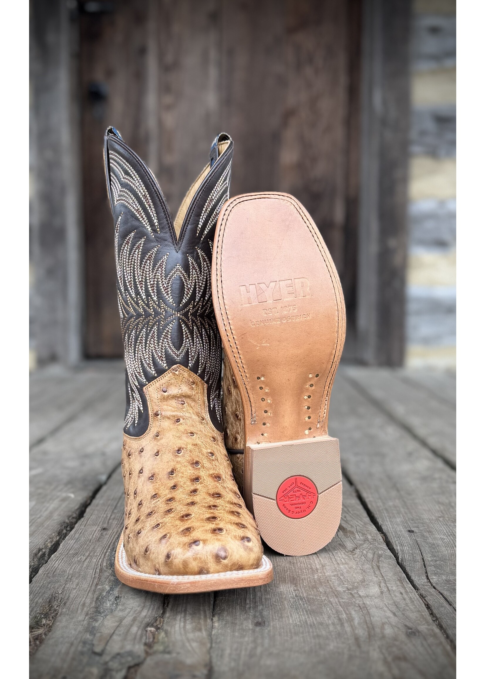 Hyer Hyer Mens Langdon Western Boots