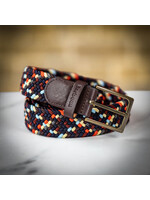 Barbour Barbour Multicolour Webbed Belt - Navy Mix