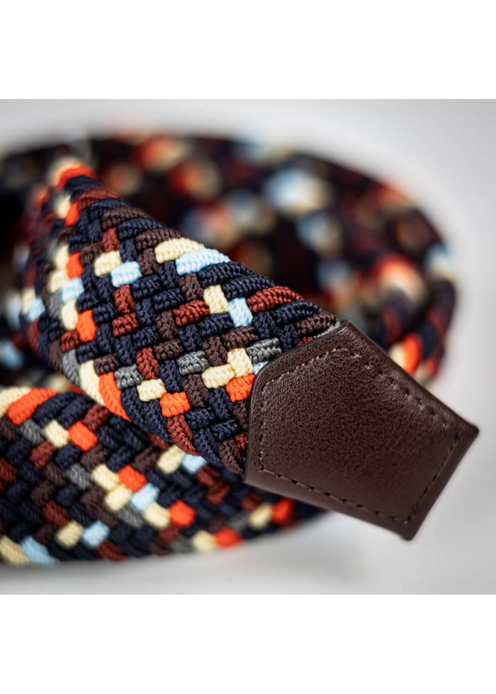 Barbour Barbour Multicolour Webbed Belt - Navy Mix