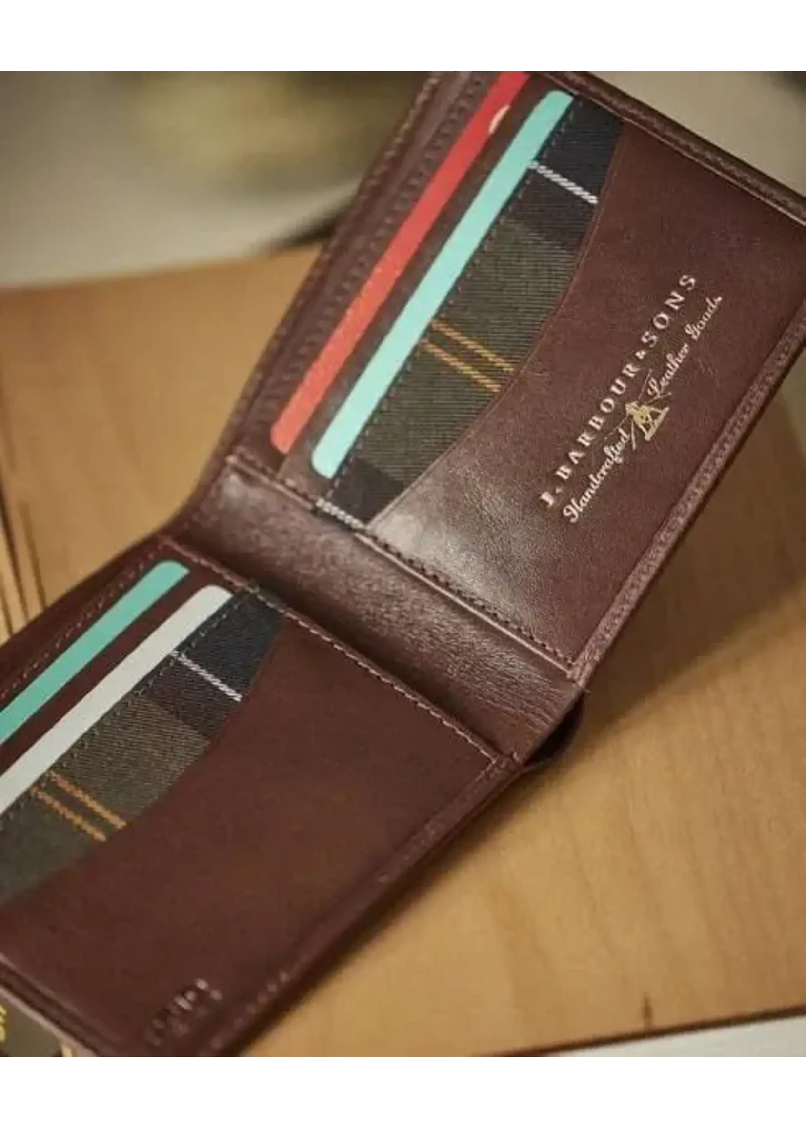 Barbour Barbour Colwell Leather BiFold Wallet
