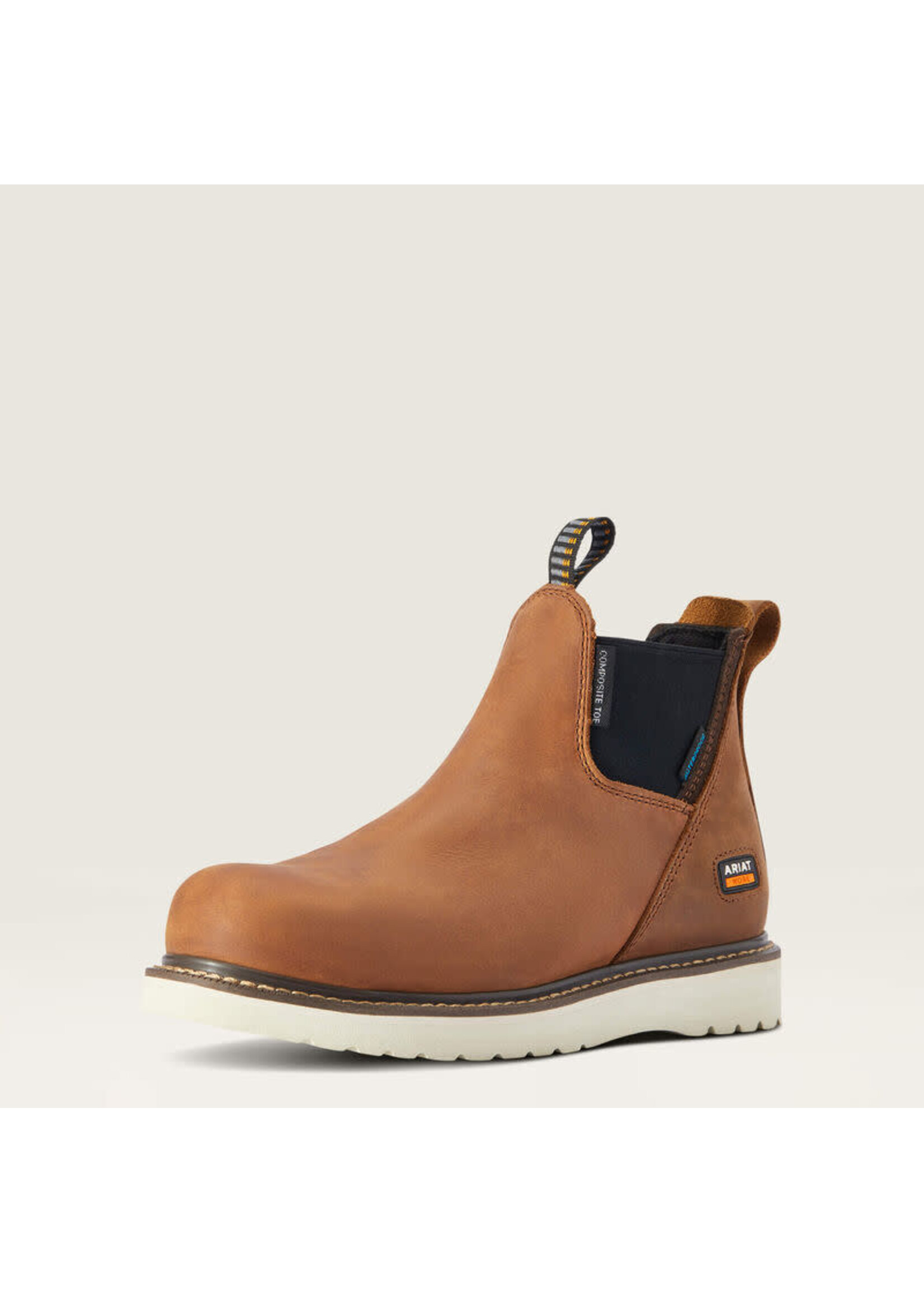 Ariat Ariat No. 10061117 Women's Rebar Wedge Chelsea H2O Comp Toe Work Boot