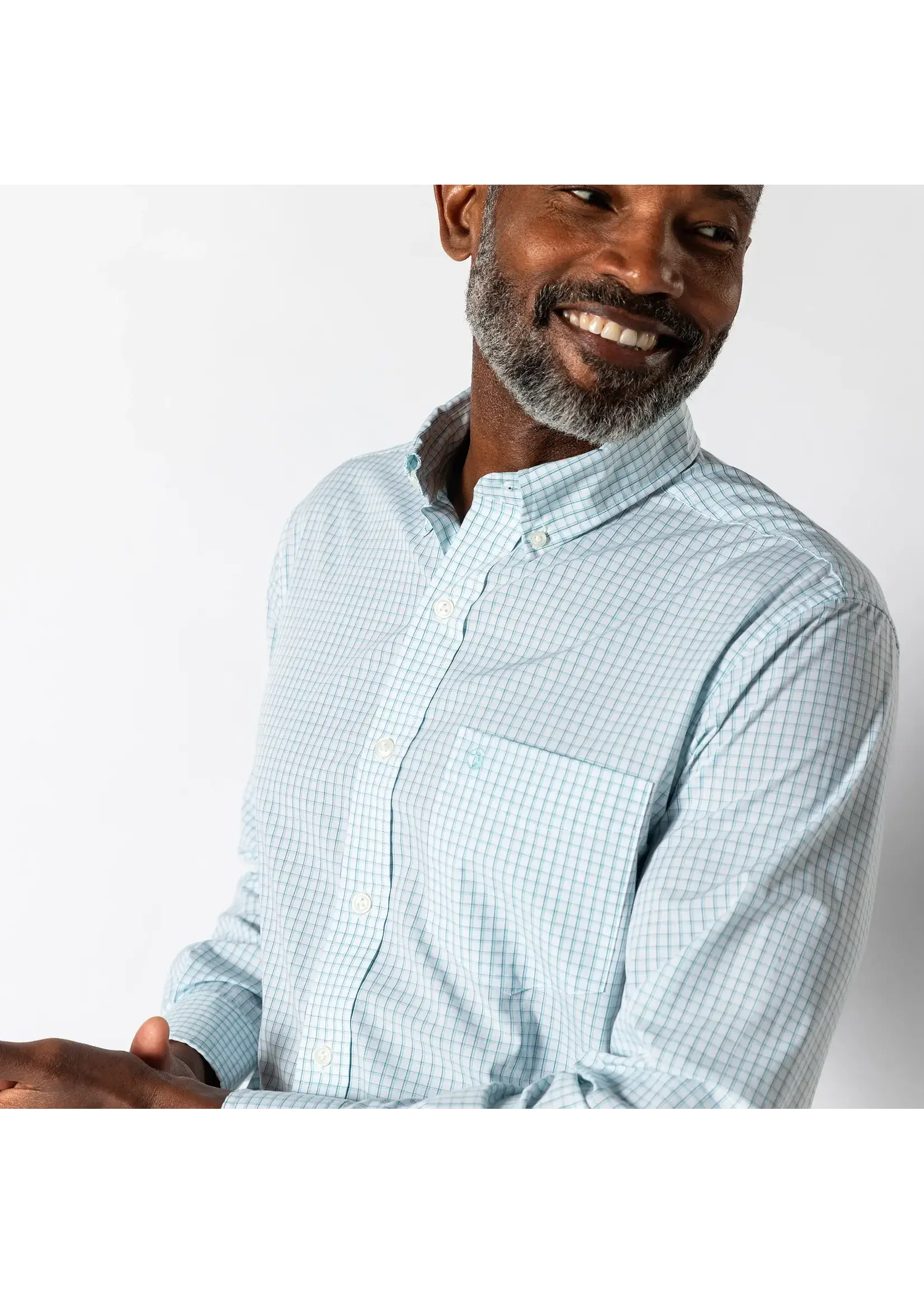 Duck Head Duck Head No. D11360 Performance Poplin Sport Shirt Casey Plaid