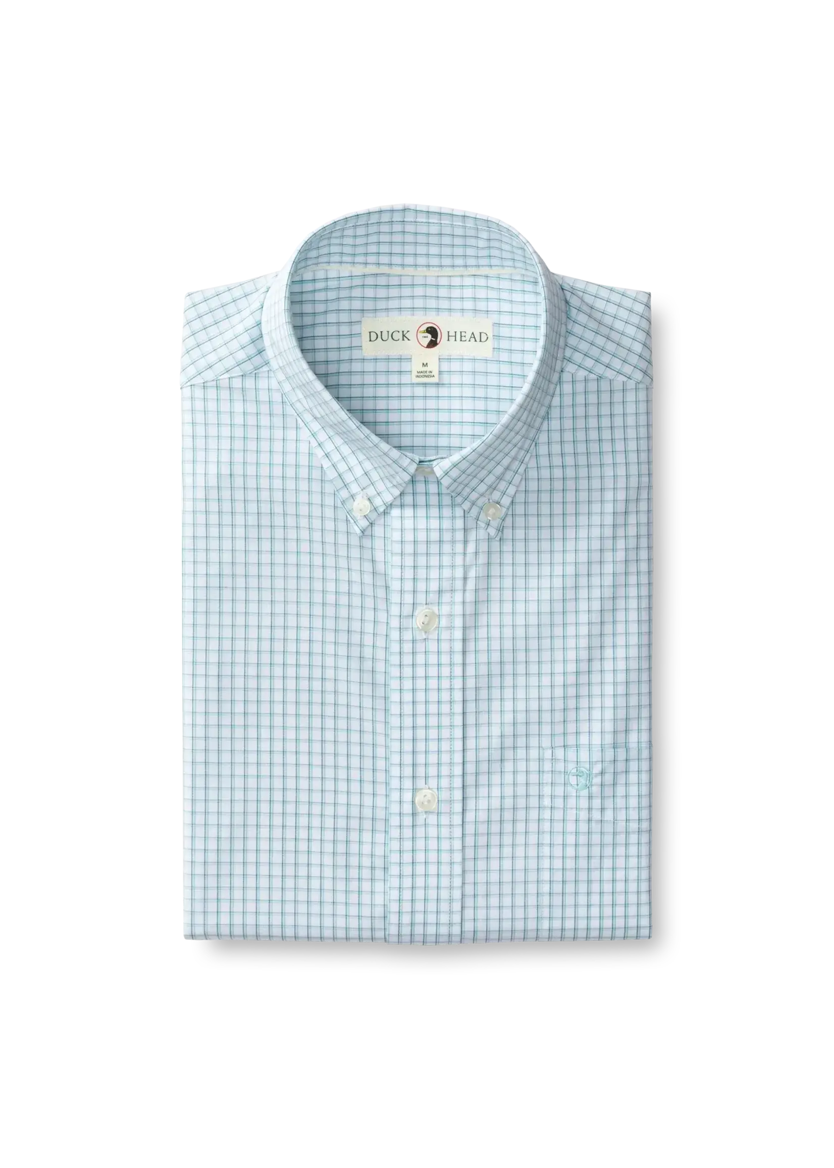 Duck Head Duck Head No. D11360 Performance Poplin Sport Shirt Casey Plaid