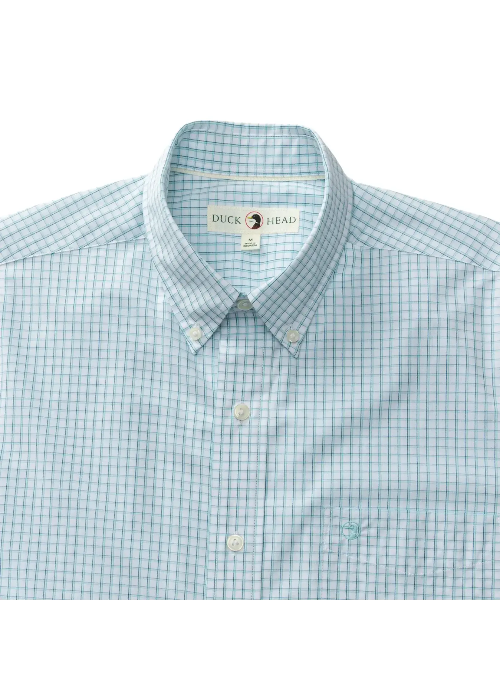 Duck Head Duck Head No. D11360 Performance Poplin Sport Shirt Casey Plaid
