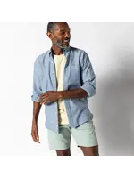 Duck Head Duck Head No. D11277 Linen Cotton Oxford Sport Shirt Wallace Solid