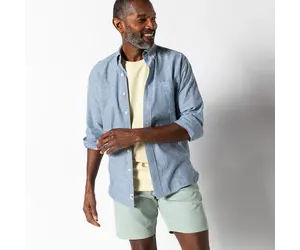 Buy D11277 Linen Oxford Shirt – Duck Head Comfort - Hewlett & Dunn