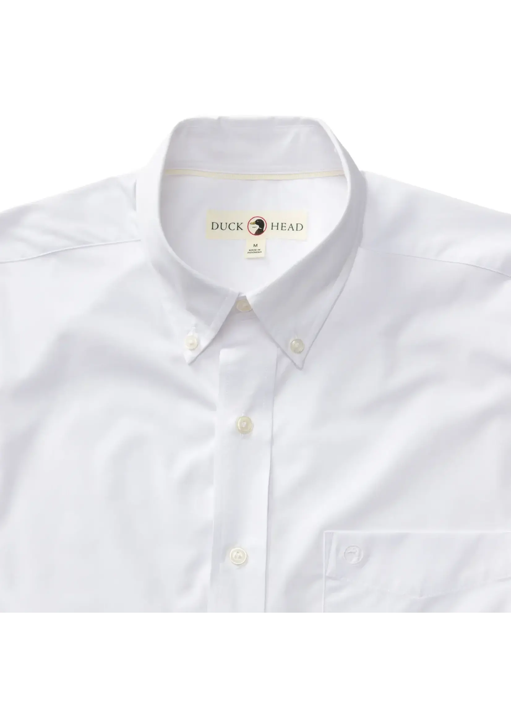 Duck Head Duck Head No. D11303 Performance Poplin Sport Shirt Boyce Solid