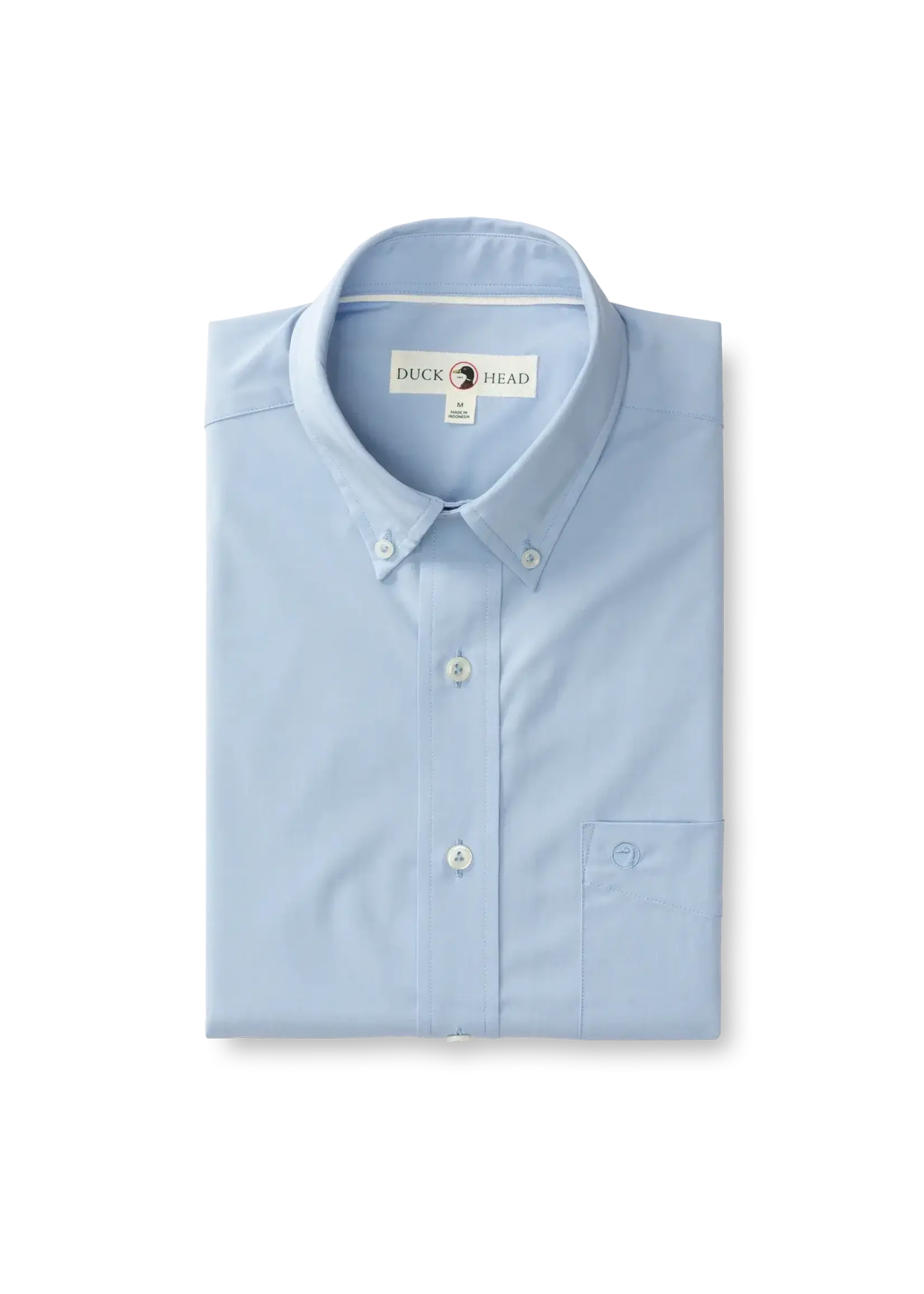 Duck Head Duck Head No. D11303 Performance Poplin Sport Shirt Boyce Solid