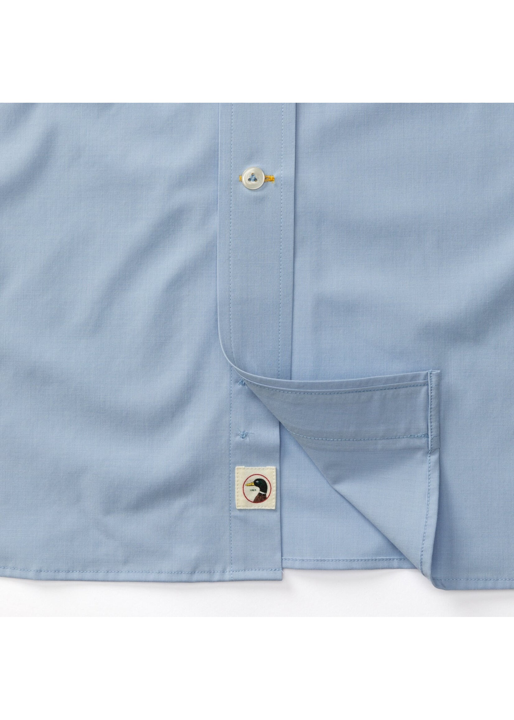 Duck Head Duck Head No. D11303 Performance Poplin Sport Shirt Boyce Solid