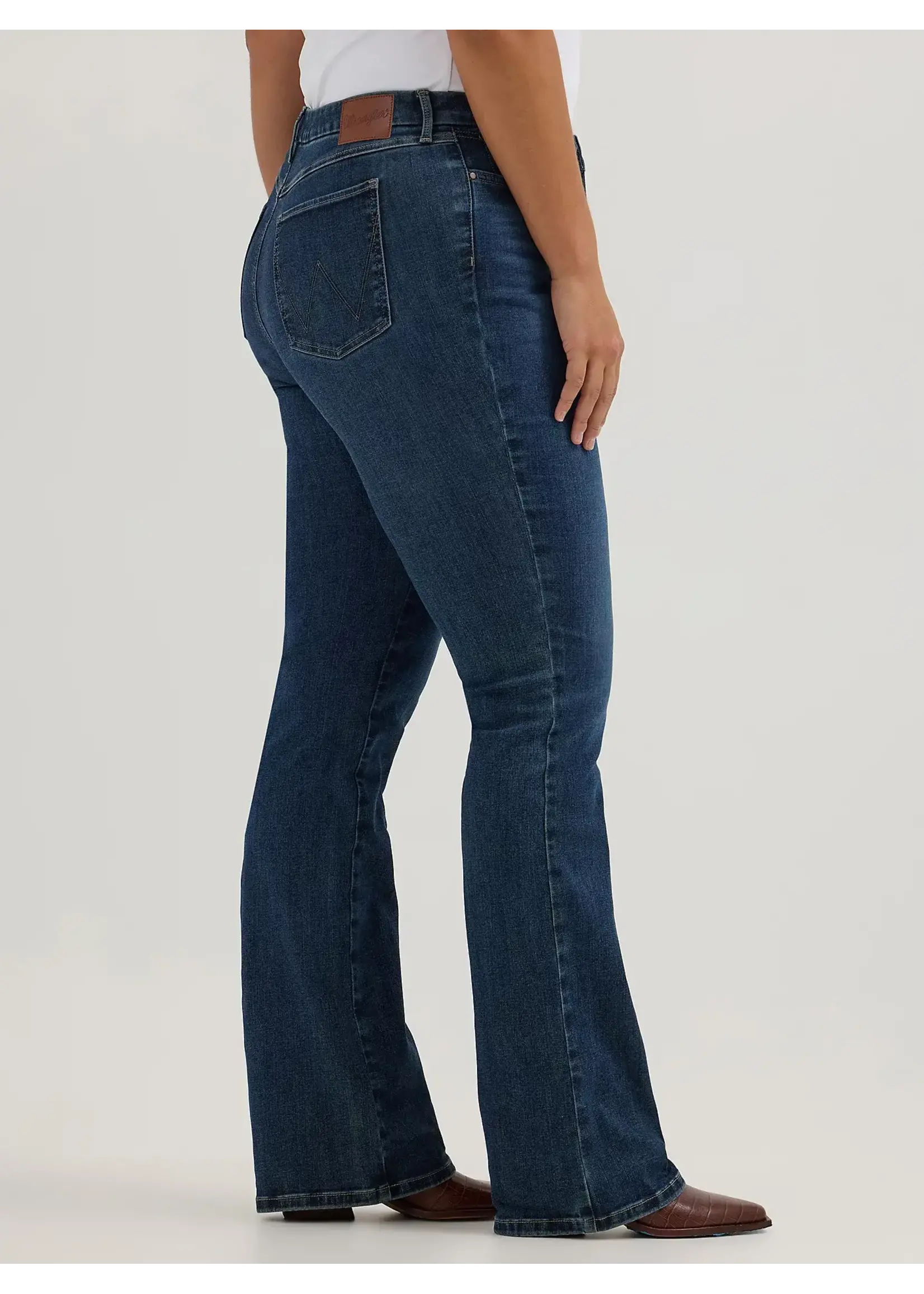 Wrangler Wrangler No. 112359277 Women's Bespoke High Rise Boot Cut Jeans