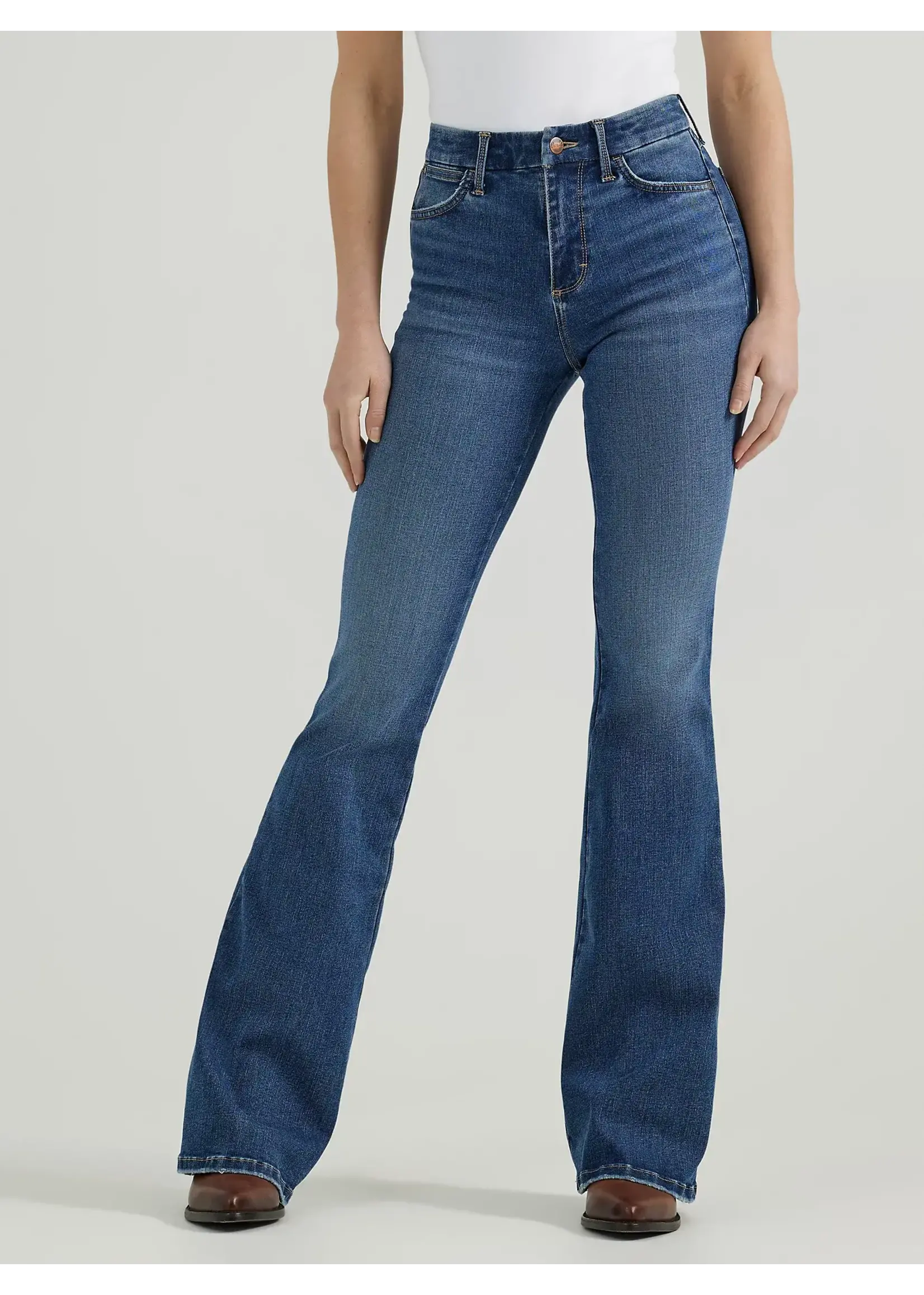 Wrangler Wrangler No. 112359281 Women's Bespoke Lily High Rise Flare Leg Jeans