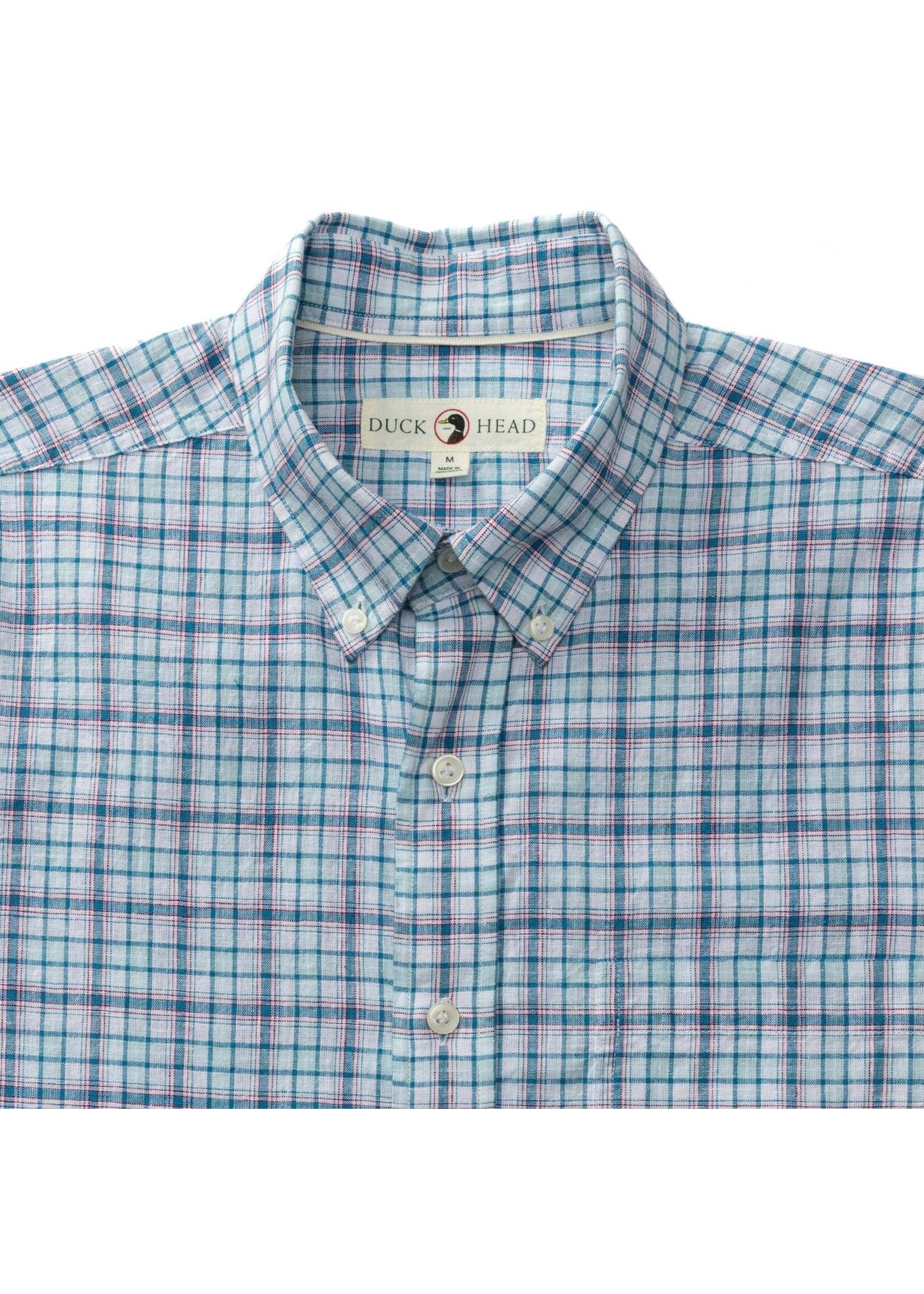 Duck Head Duck Head No. D11374 Long Sleeve Linen Cotton Sport Shirt