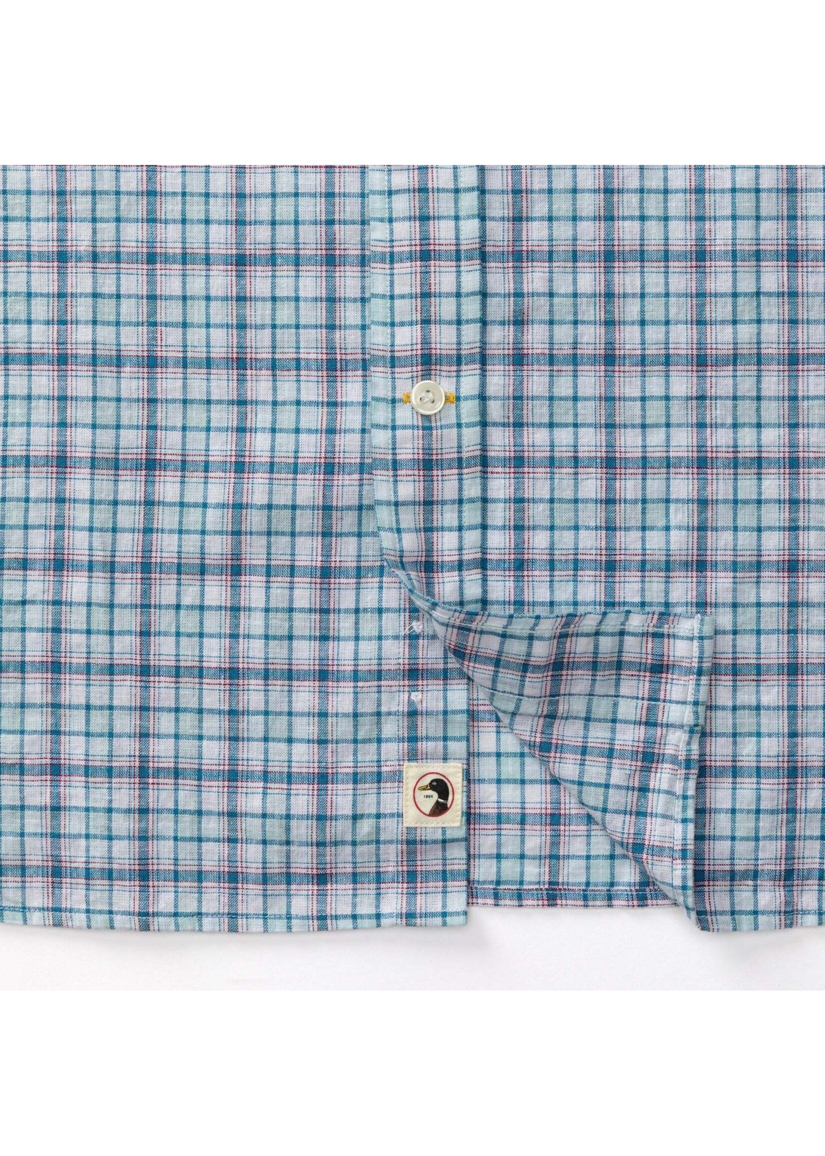 Duck Head Duck Head No. D11374 Long Sleeve Linen Cotton Sport Shirt